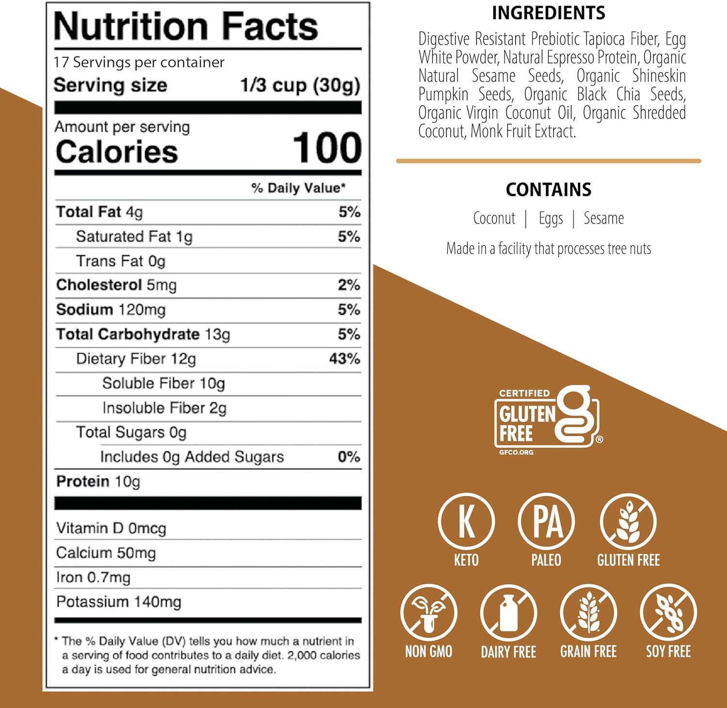 ® ProGranola® | Espro | Protein | Paleo | 3 Net Carbs |