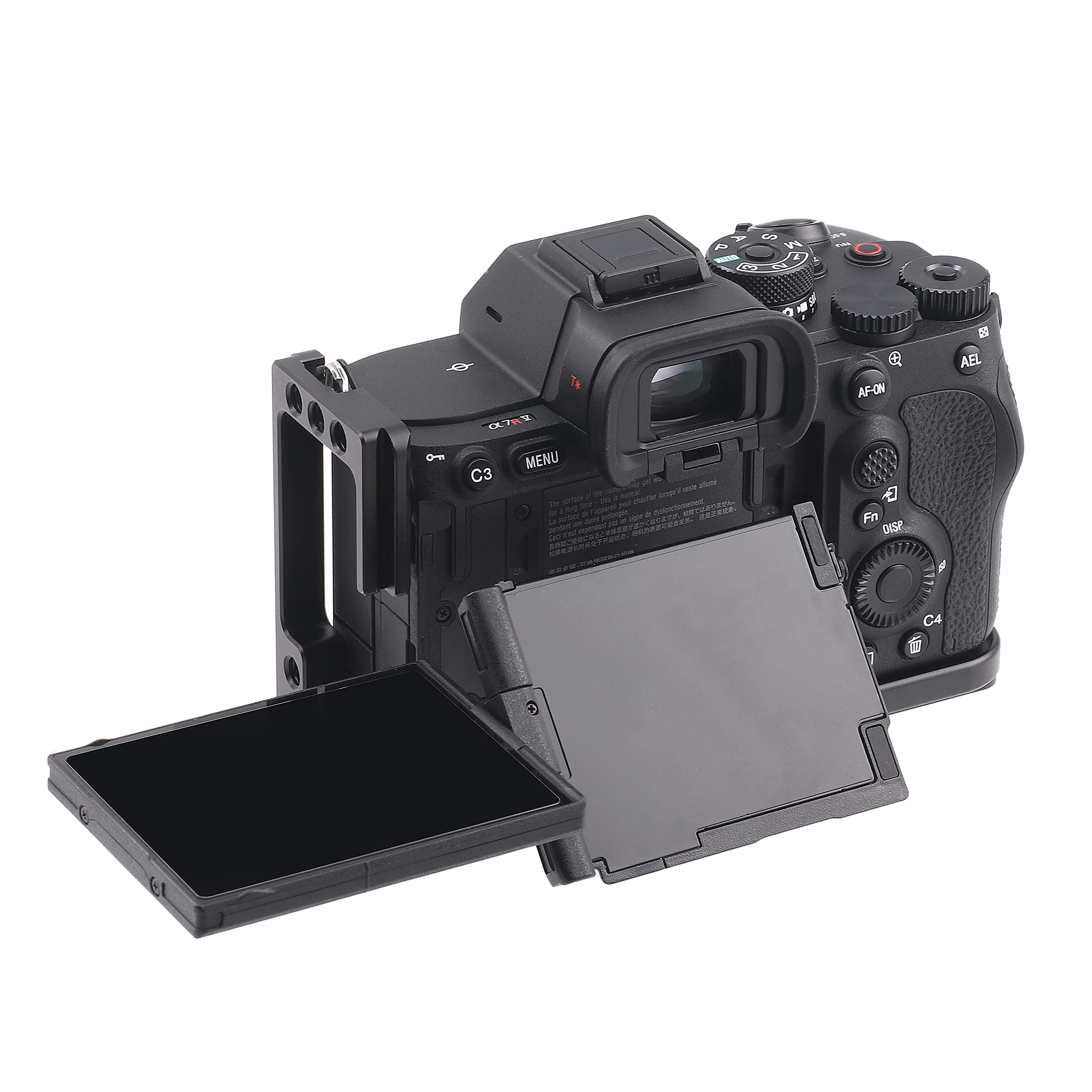 Hersmay L-Bracket Per Sony A7RV - Piastra A Sgancio Rapido In Alluminio Per Treppiedi Arca Swiss - Staffa L Per Fotocamera Mirrorless