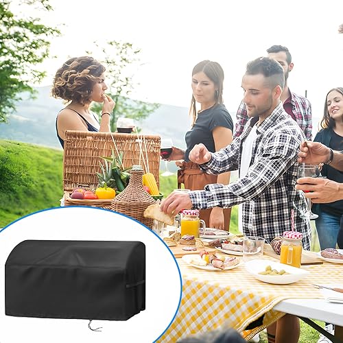 Miniatura 8 de Cubierta de parrilla para parrilla Char Broil Grill2Go X200 portátil de gas propano, cubierta impermeable para parrilla de barbacoa pequeña,