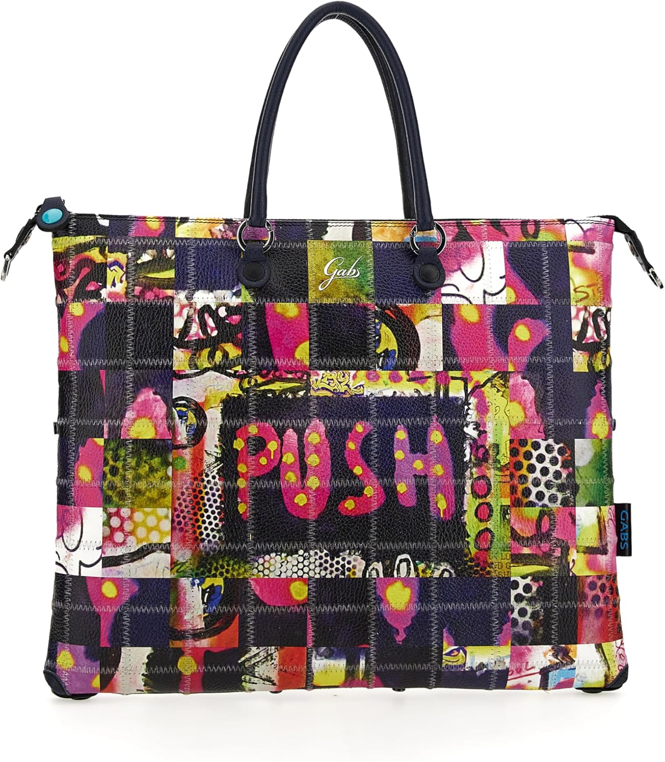 GABS Shoulder bag Woman G3 PLUS L PUSH Multicolor 33t3 transformable shopper
