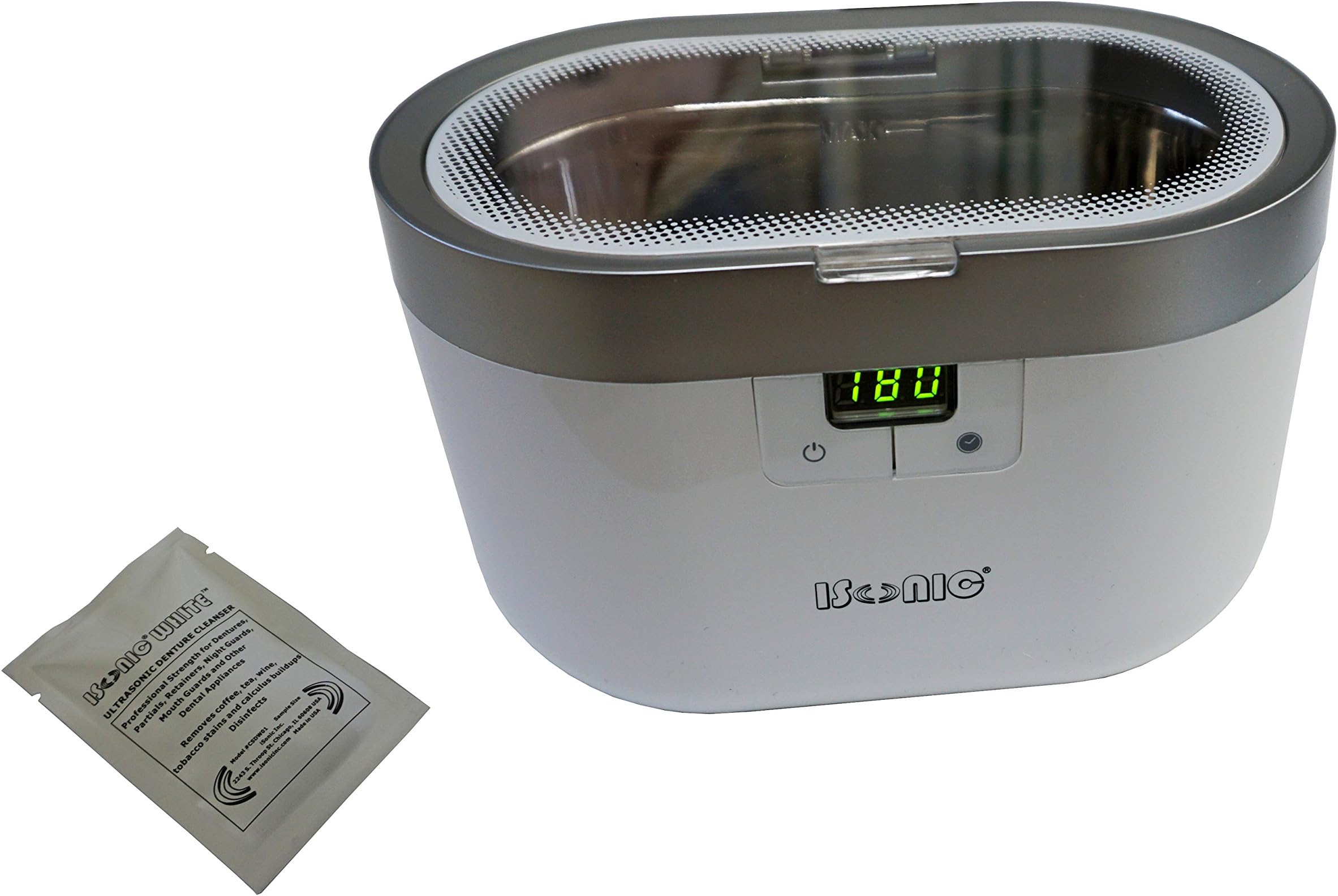 iSonic D2830 Ultrasonic Cleaner for Xlarge or Joined, White