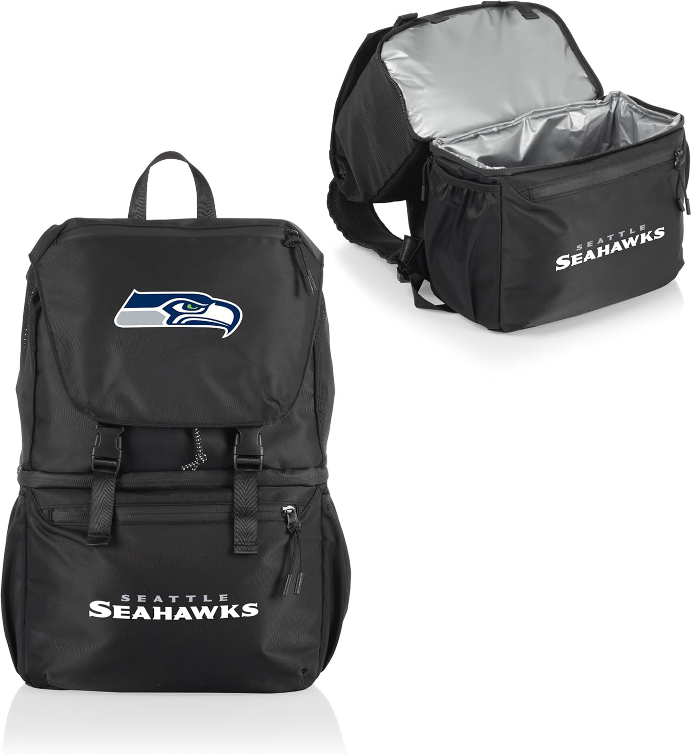 PICNIC TIME NFL Unisex-Adult NFL Tarana Backpack Cooler Made with Recycled Material, Soft Cooler Backpack