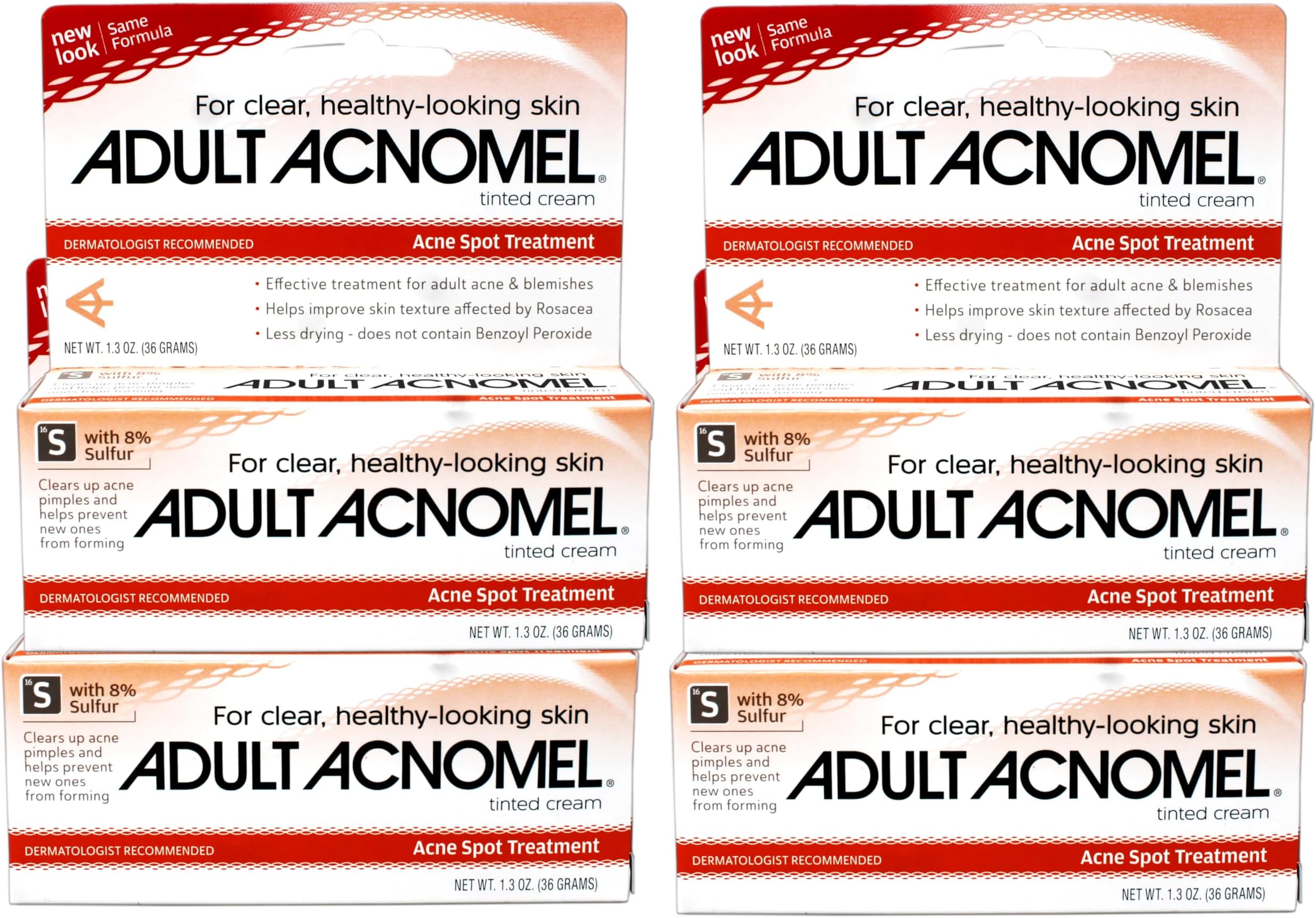 Tinted Cream 1.30 oz (Pack of 4)