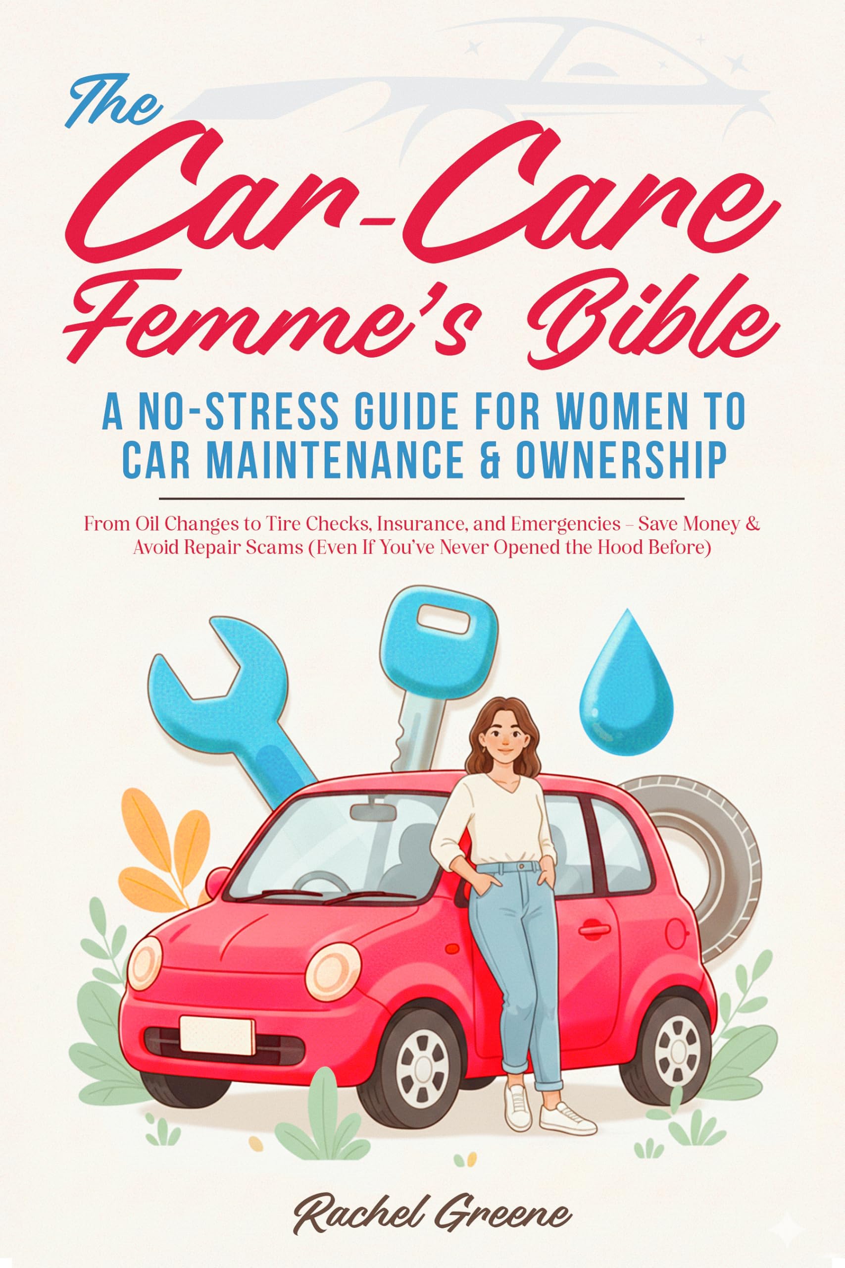 The Car-Care Femme's Bible: A No-Stress Guide for Women to Car Maintenance & Ownership | From Oil Changes to Tire Checks, Insurance, and Emergencies - ... If You've Never Opened the Hood Before)