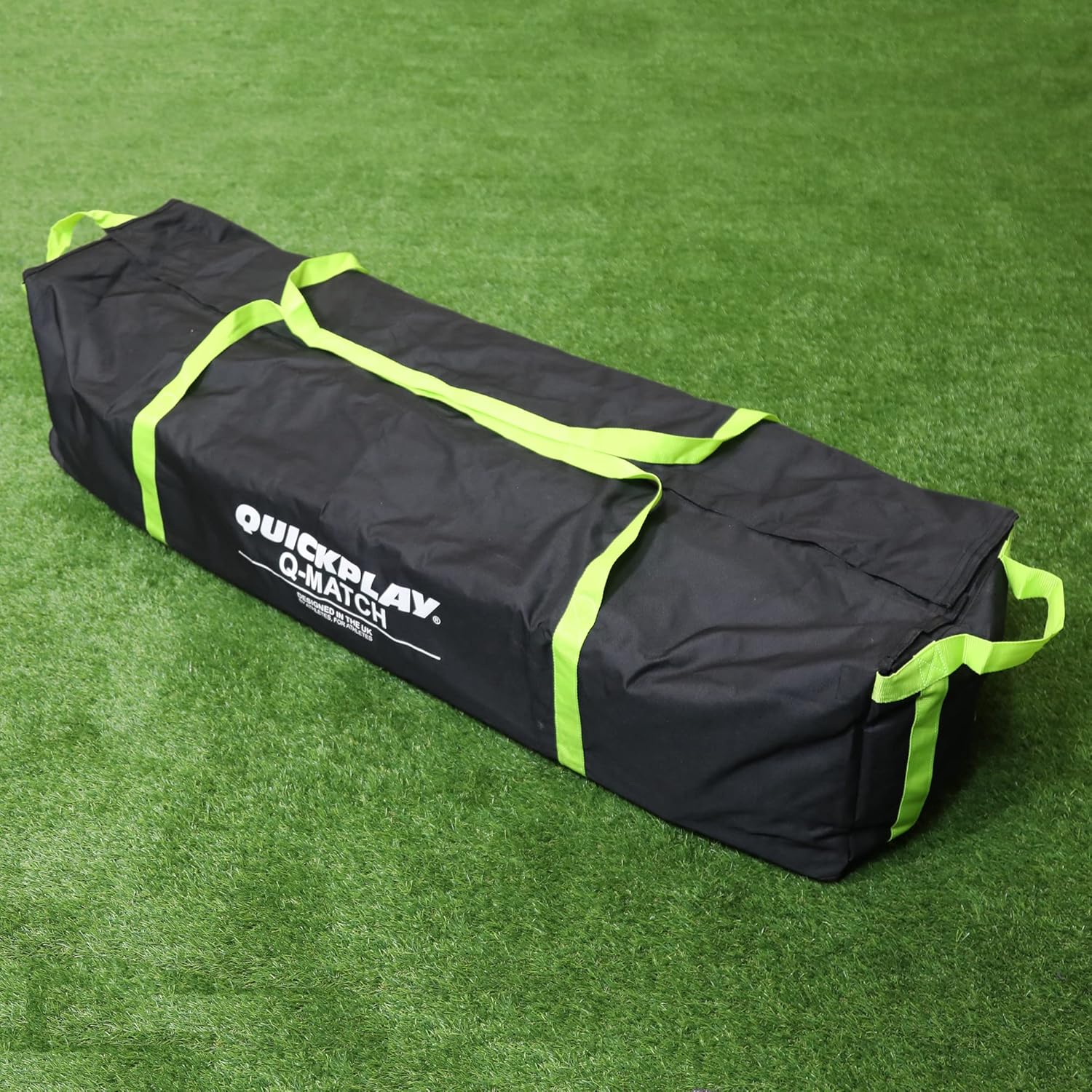 QUICKPLAY Soccer Equipment Bag – 55 x 15 x 15in Durable Carry Bag with Zipper Closure & Double Handles