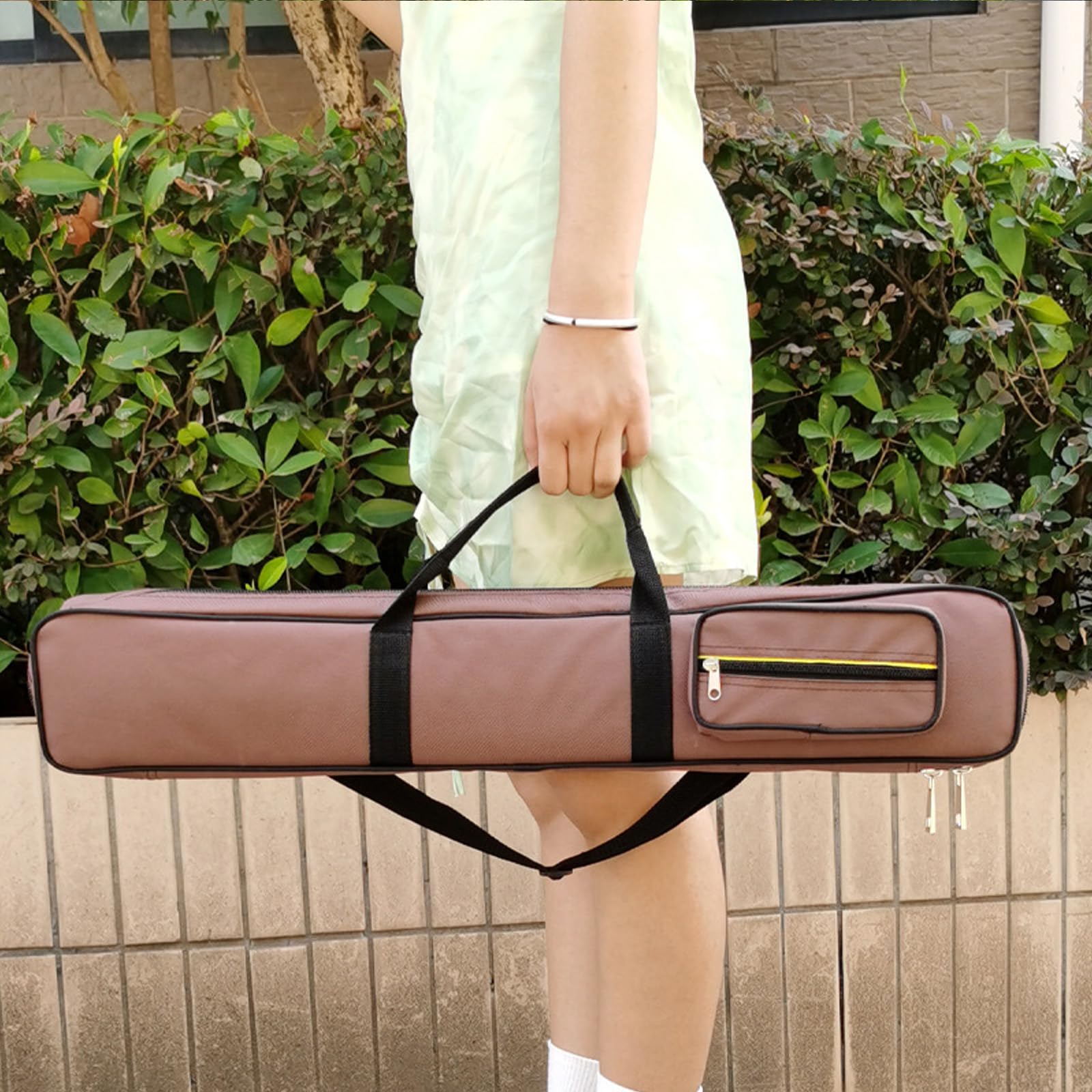 Funda para palos de billar, bolsa portátil de tela Oxford resistente para 3 barajas y 4 barras