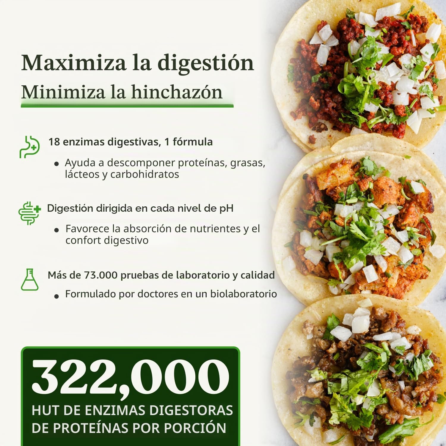 BiOptimizers Masszymes | Suplemento De Enzimas Digestivas Para Una Mejor Absorción | Alivio De La Hinchazón, Estreñimiento Y Gases | Contiene Lipasa, Amilasa Y Bromelina | 250 Cápsulas