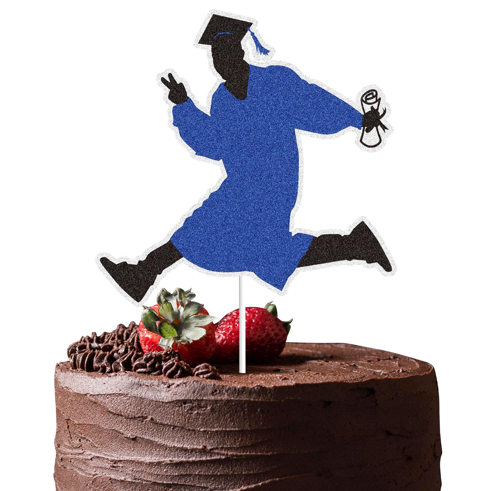 2025 Graduation Student Cake Topper,Happy Graduation You Did It Cake Decor,Class of 2025 Grad College Grad Party Decoration (2)