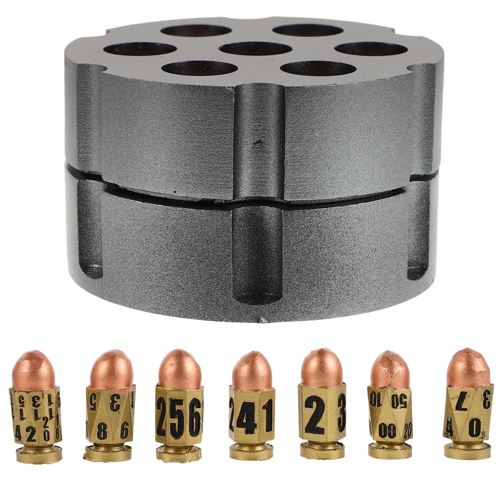 VICASKY Set de Dés de Rôle en Résine avec Base, Chiffres Lisibles, Surface Lisse, 1 Lot pour Jeux de Société et Soirées