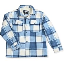 TONY HAWK Boys Shirt Jacket Sherpa Lined Jackets and Shackets for Kids