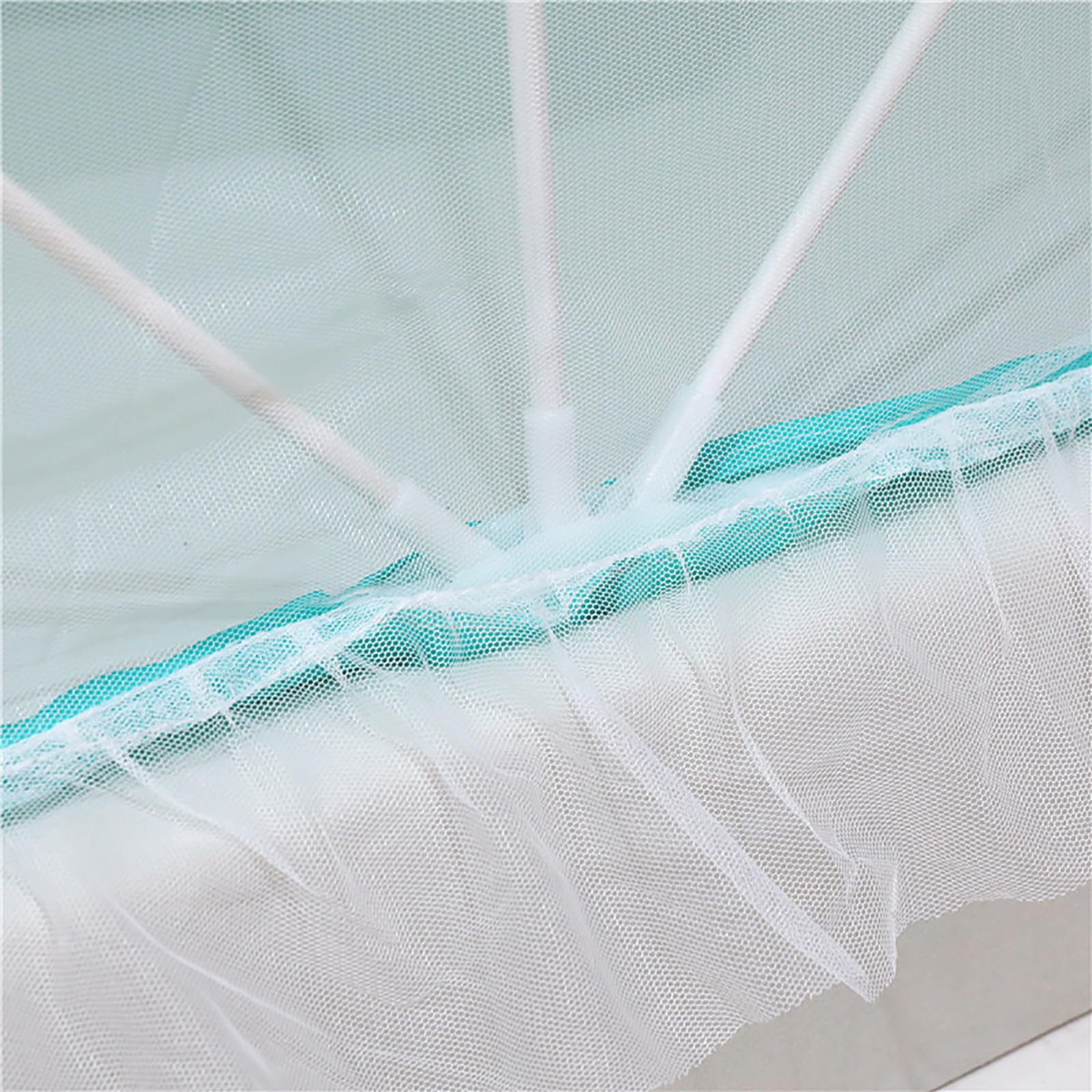 Zanzariera per Letto, Tende per Zanzariera Pop UP, per Tenda da Letto, Design Pieghevole con Fondo in Rete per Zanzariera da Viaggio per Bambini Adulti,B,135 * 190 * 100cm