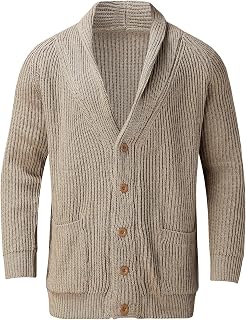 Men's Long Cardigan with Zip Knitted Winter Jacket Knitted Pullover Cardigans Lined Costume Jacket Hooded Jacket Fleece Jacket Winter Coat Men Outdoor Jacket Warmer