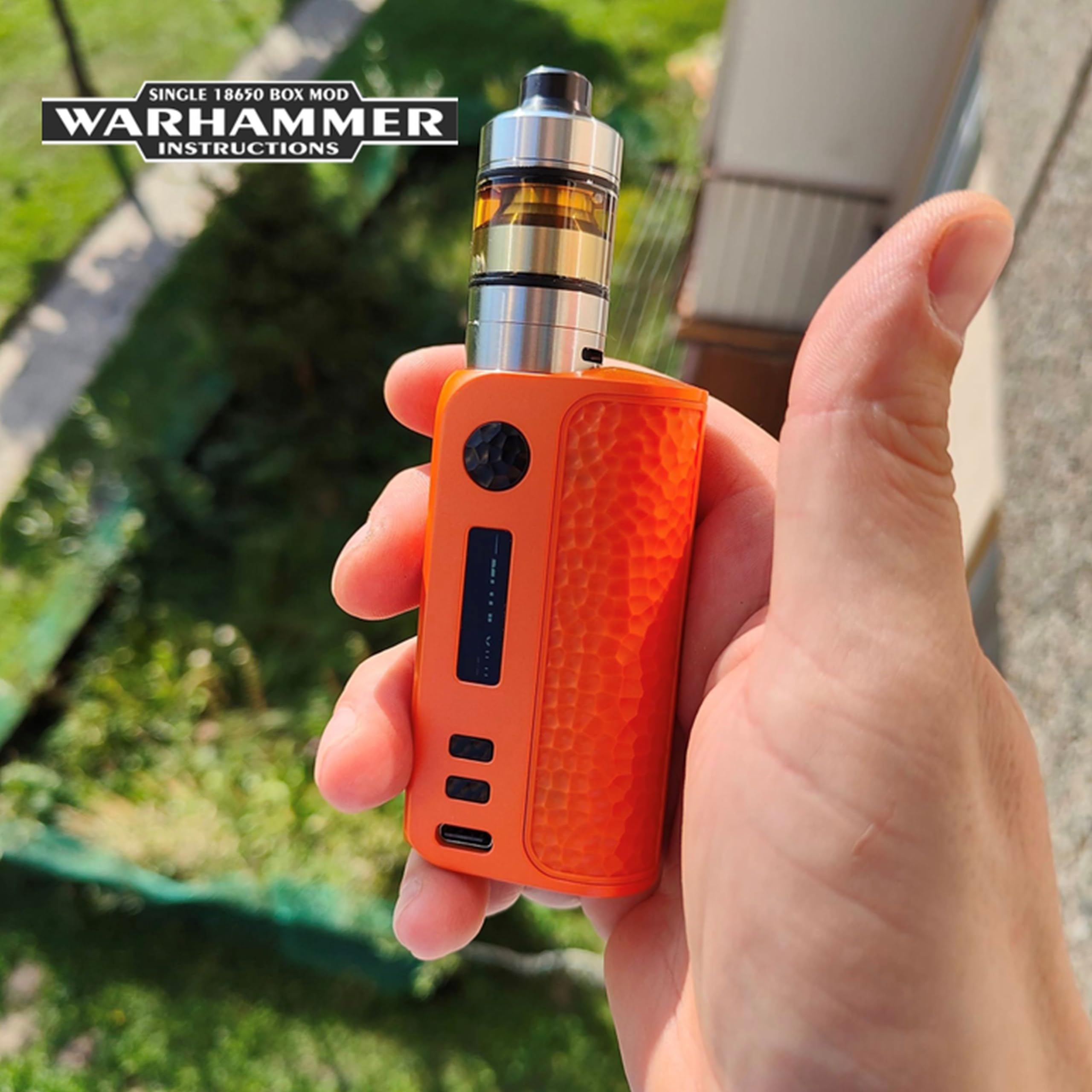 Amazon | BP MODS Warhammer 60W Box Mod ビーピーモッズ ウォー HAMMER VAPE MOD