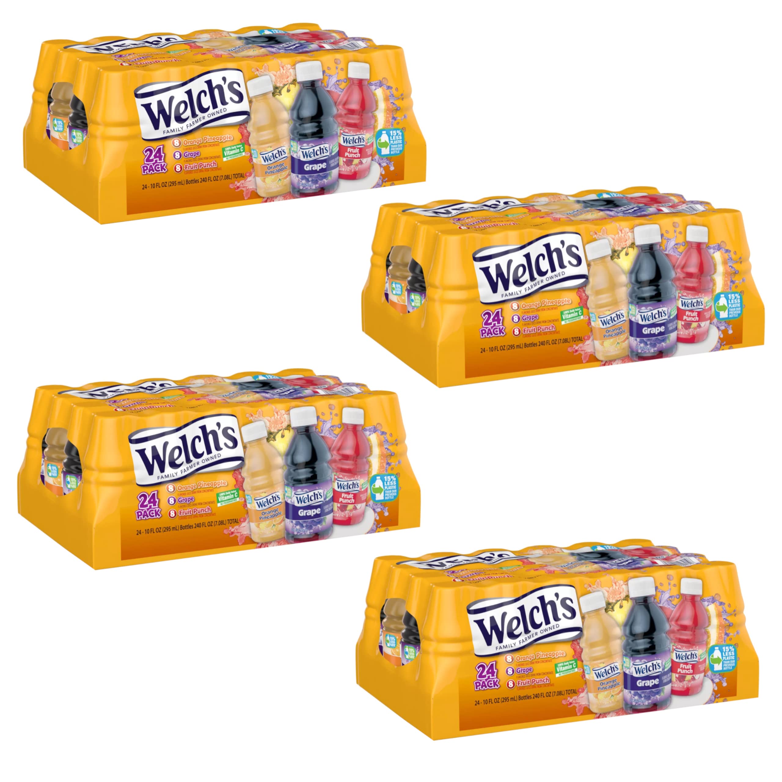 Welch's Variety Pack 10 Juice Drink, 24/Pack (47910