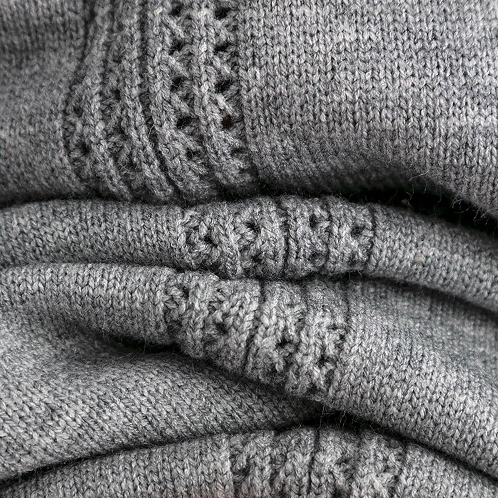 Genérico Camisones Mujer Dormir de Punto de Cuello de Manga Larga para Mujer, Pantalones de Pierna Ancha, versión Holgada, Conjuntos de Ropa Informal para el, Otoño e Invierno Pijamas De