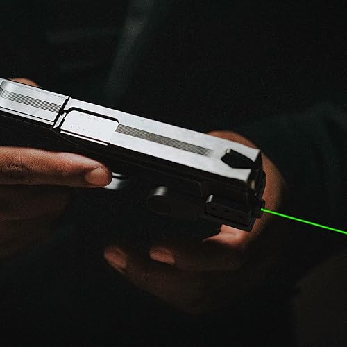 Miniatura 7 de Feyachi Laser Sight Rechargeable RedGreen Dot Lazer Sight for Picatinny Rail Handgun Pistol Tactical Airsoft Gun Rifle, USB Magnetic Charging