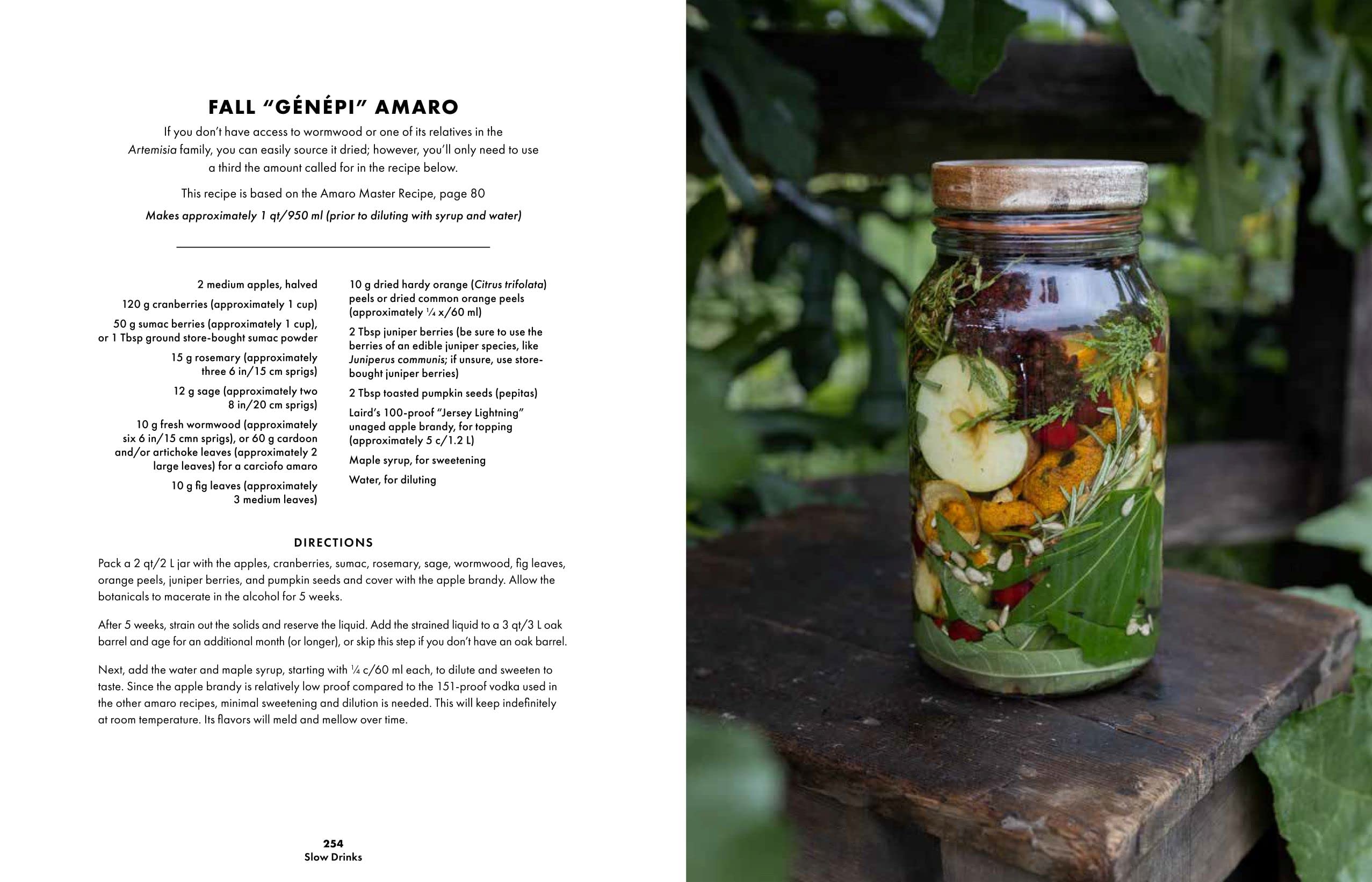 Slow Drinks: A Field Guide to Foraging and Fermenting Seasonal Sodas, Botanical Cocktails, Homemade Wines, and More