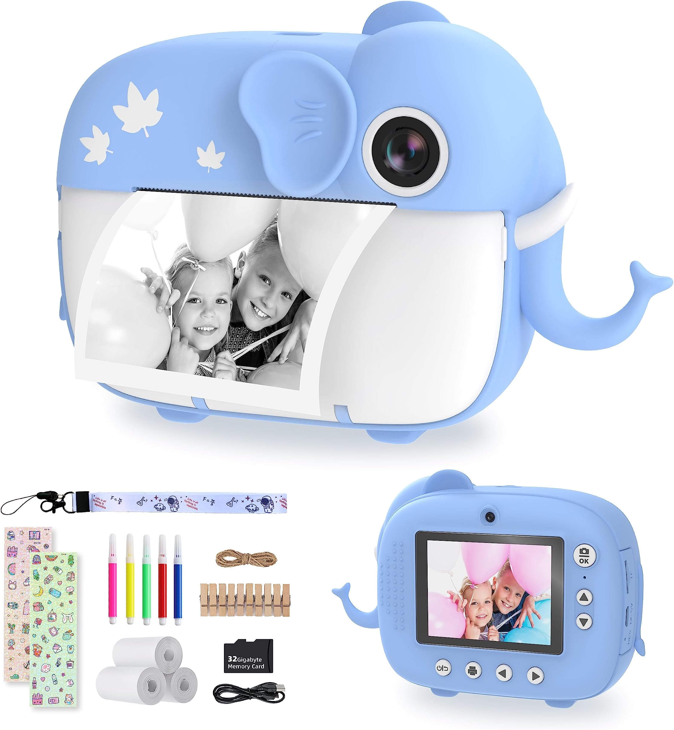 6 Rollen Thermopapier Für Kinderkamera - 57x25mm Nachfüllpapier