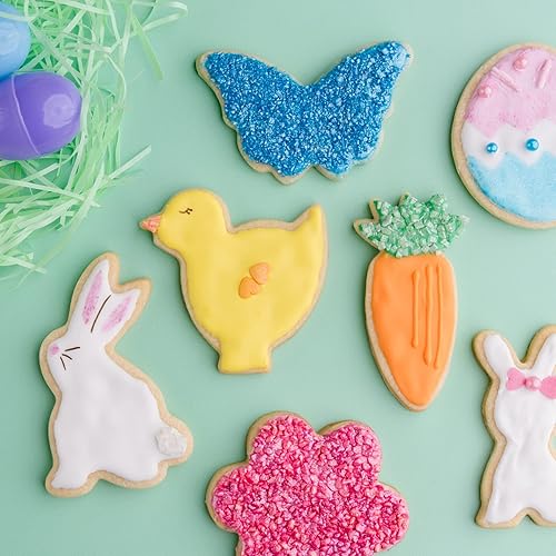 Miniatura 3 de Cookie Cutter Kingdom, Cortadores de galletas de Pascua, forma de cortadores de galletas de primavera, molde para pasteles, galletas y sándwiches