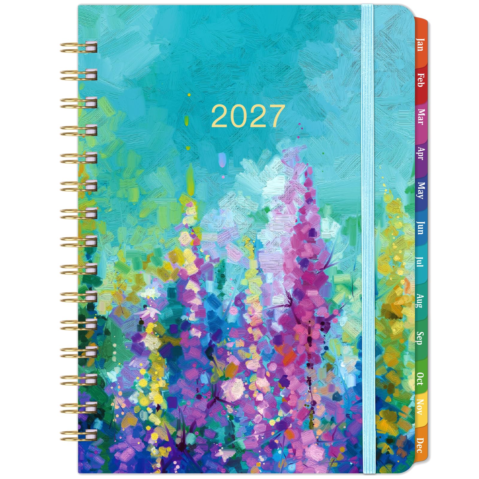 2027年度　スケジュール手帳　薔薇　手描き　トールペイント Amazon | 【2027年版】手帳 2027年 週間・月刊 2027年1月~2027年12月