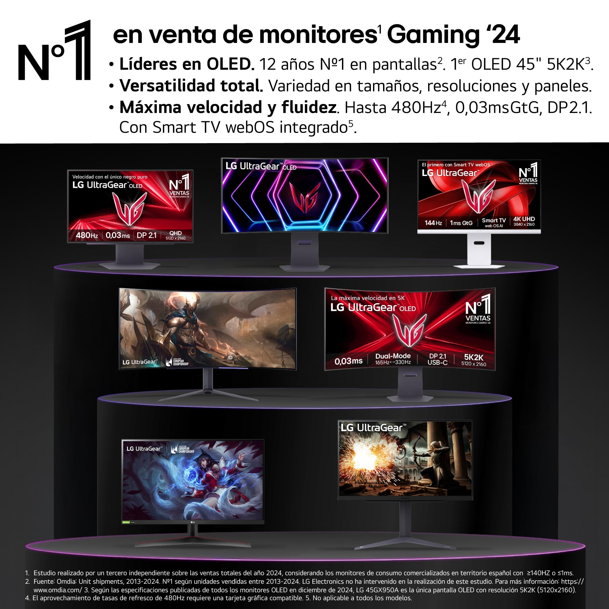 Monitor Gaming LG Ultragear OLED 32" 4K 165Hz 0.03ms G-Sync FreeSync Premium Pro