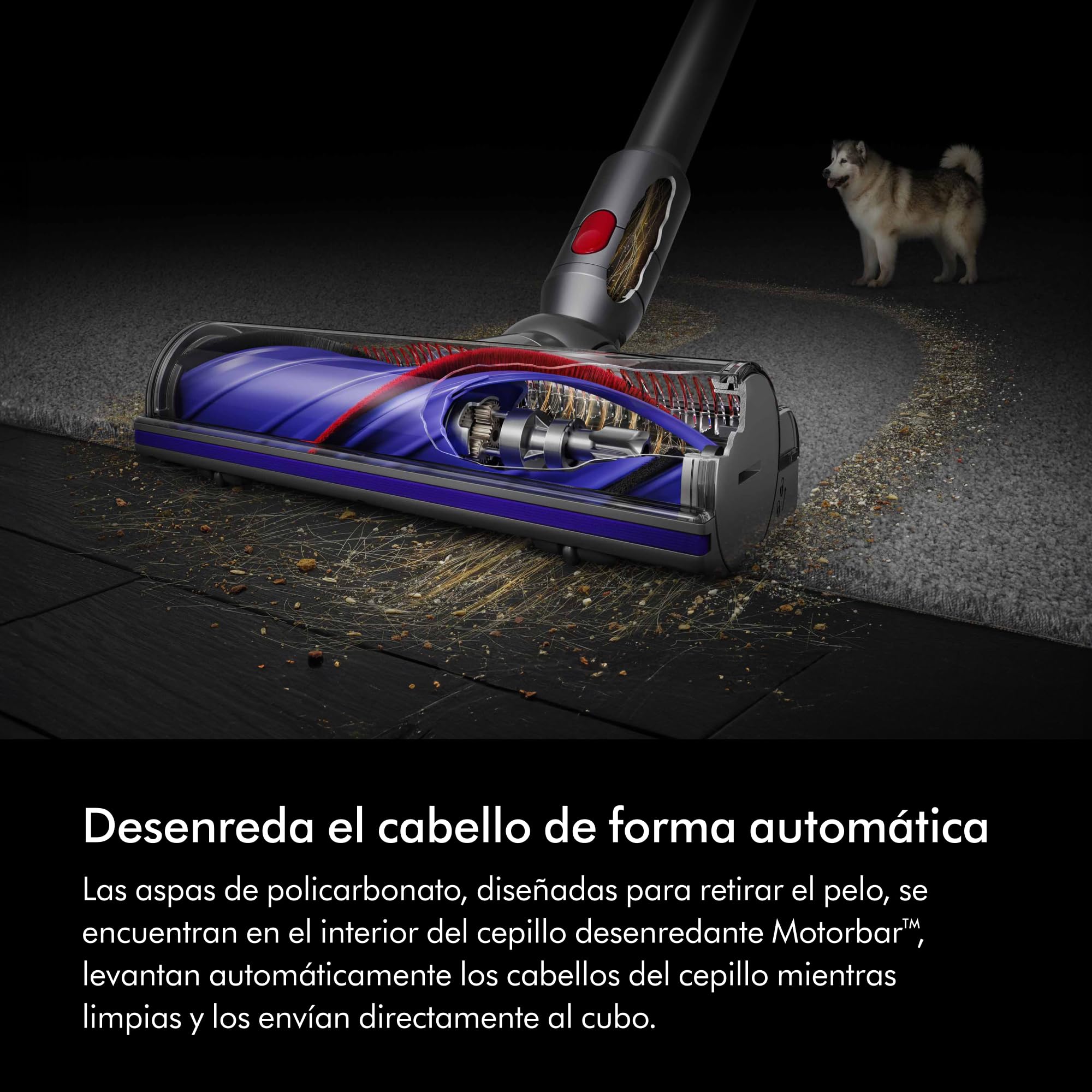 Dyson V8 Origin Aspiradora Sin Cable, 130 AW, hasta 40 min de autonomía, Cepillo Motorbar Anti-enredos, aspiradora de Mano y Suelo 2026