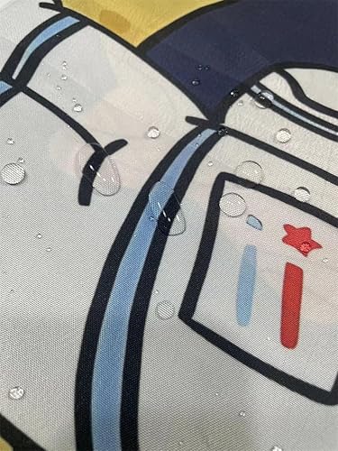 Miniatura 5 de Cortinas de anime, cortina de ducha, cortina de baño de estilo japonés para baño, tela de poliéster impermeable de 72 pulgadas de ancho x 72