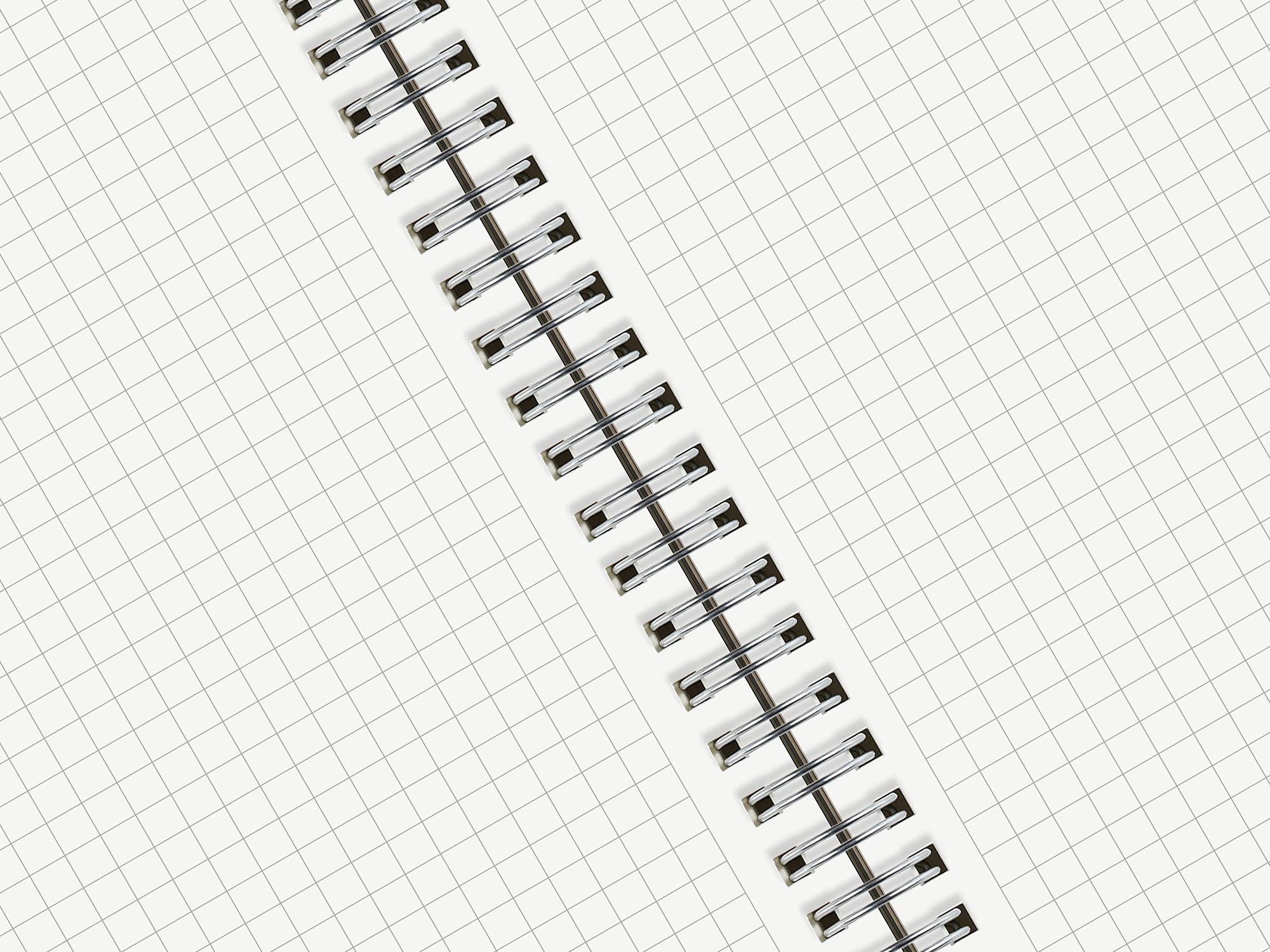 HULYTRAAT Notizbuch, Spiralbindung, 21,6 x 27,9 cm, 12,7 x 12,7 cm, liniert, 12,7 x 12,7 cm, hochwertiges 100 g/m², elfenbeinfarbenes weißes säurefreies Papier, 128 karierte Seiten pro Buch (2 Stück)