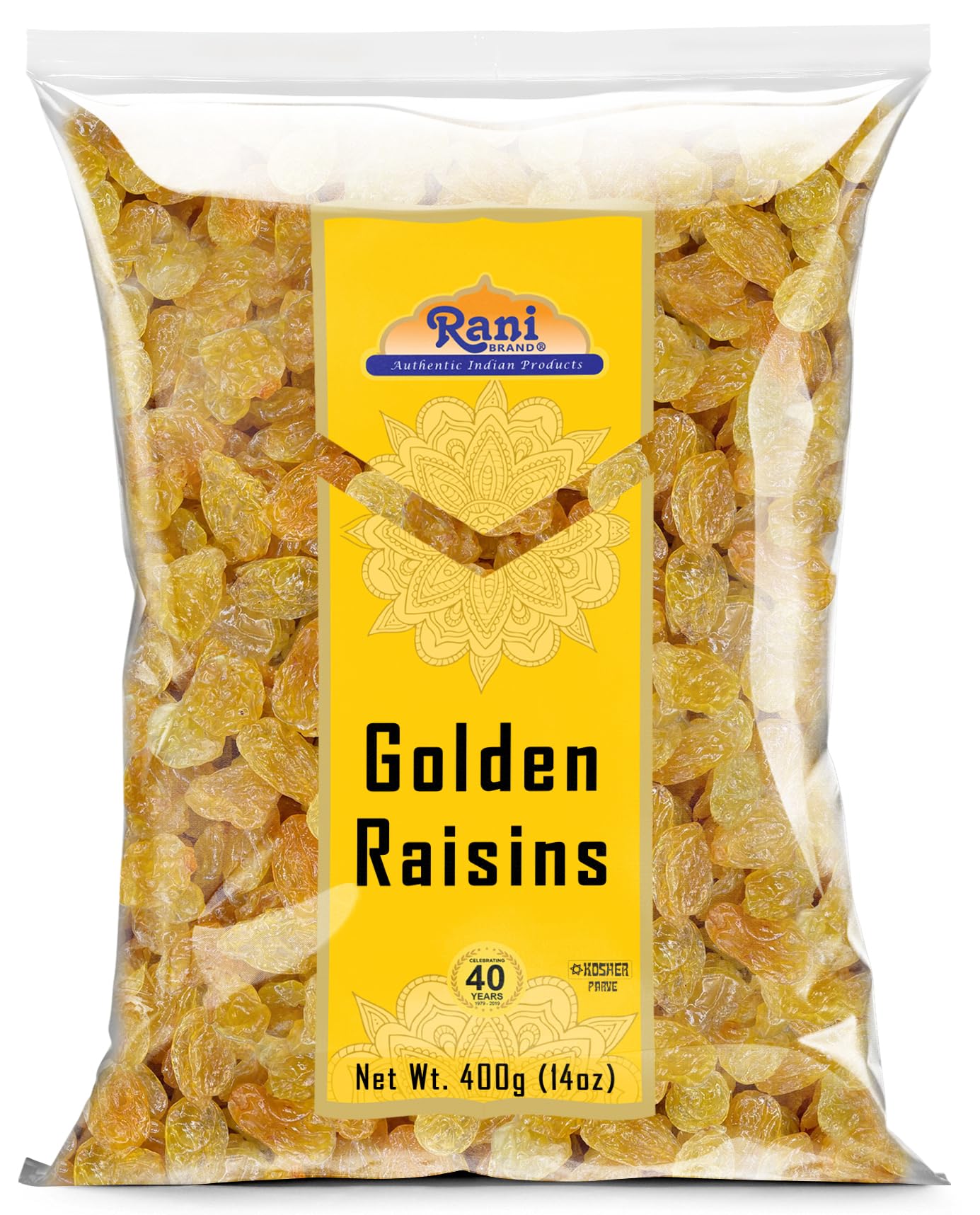 Amazon.com: Rani Golden Raisins 14oz (400g) ~ All Natural | Gluten