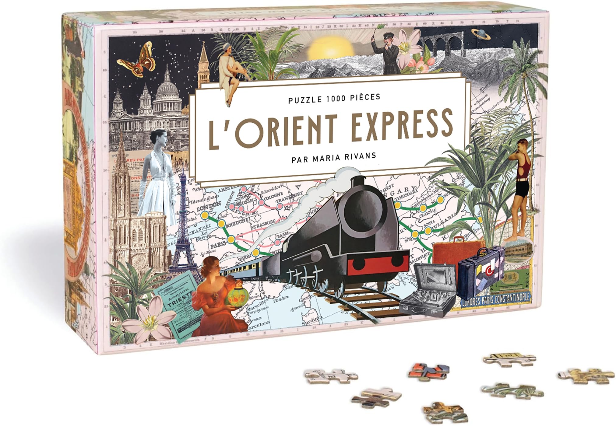 Puzzle L'orient express: 1000 pièces