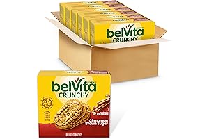 Belvita Breakfast Biscuits: Cinnamon Brown Sugar with Vanilla Cream