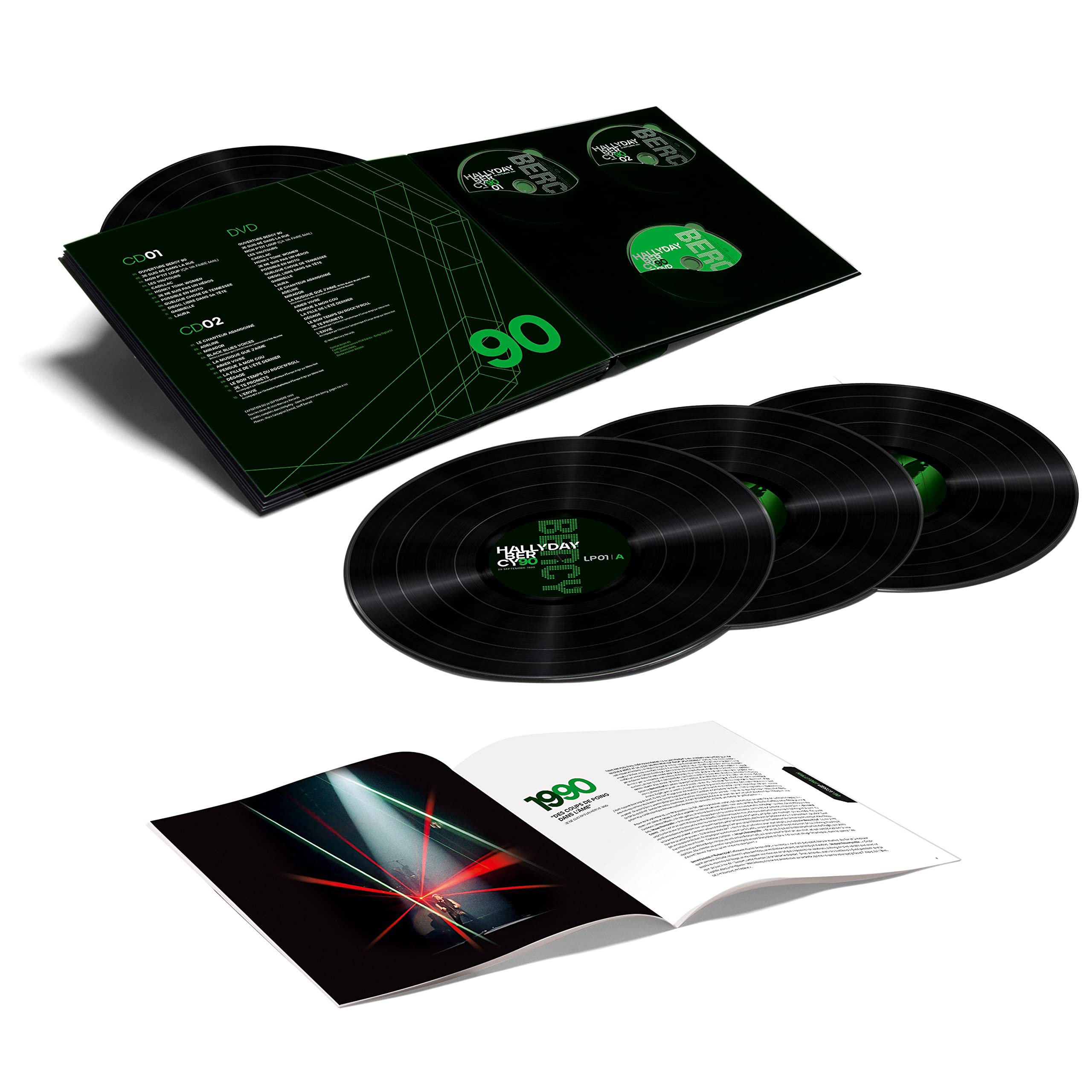 Bercy 90 (Coffret 4lp+2cd+Dvd - Tirage Limite) [VINYL]