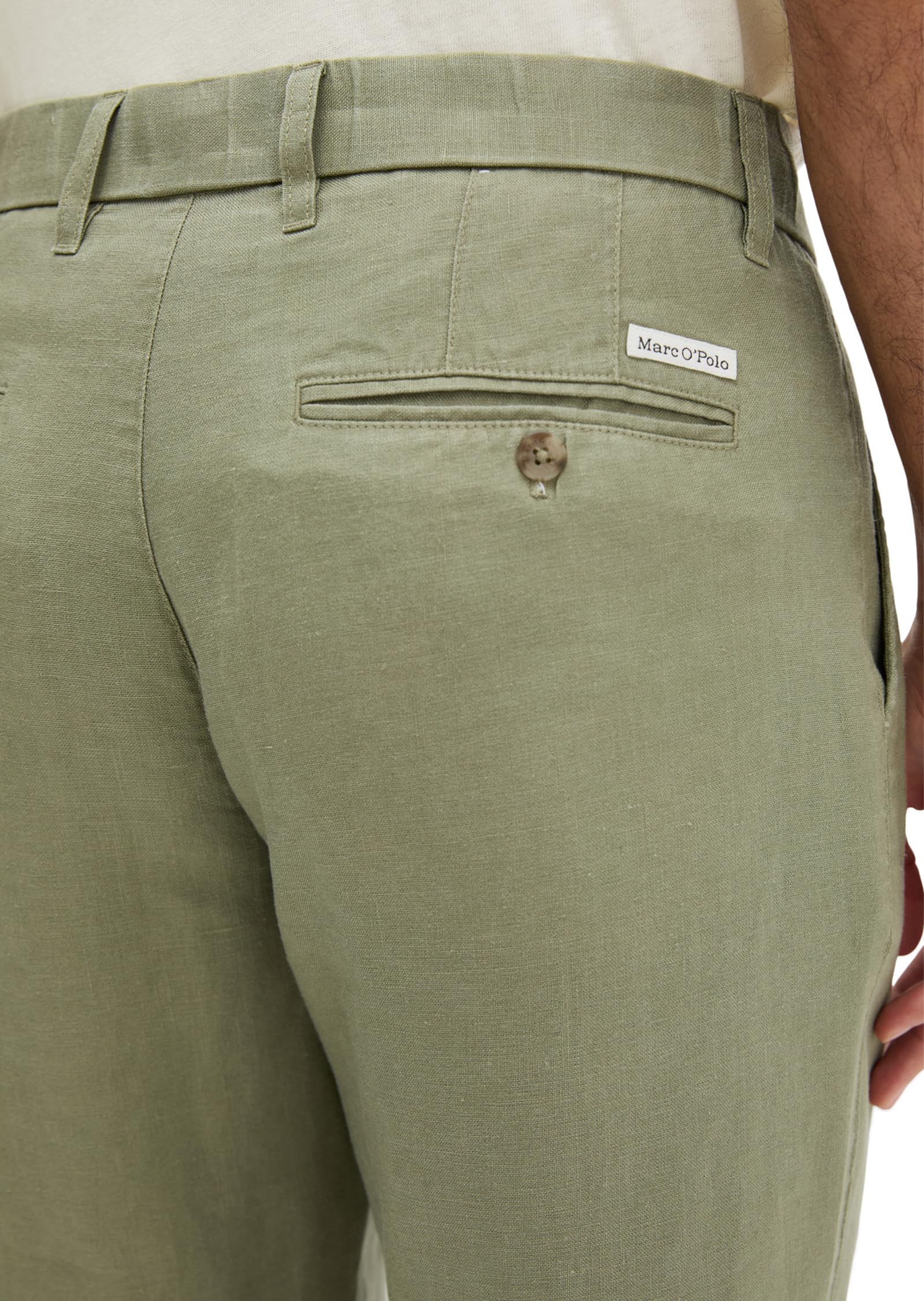Marc O'Polo Leinenhose Model Osby Jogger Pleats