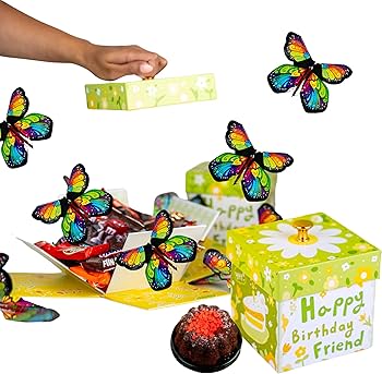 Amazon.com : Happy Birthday Friend Explosion Gift Box by Send A