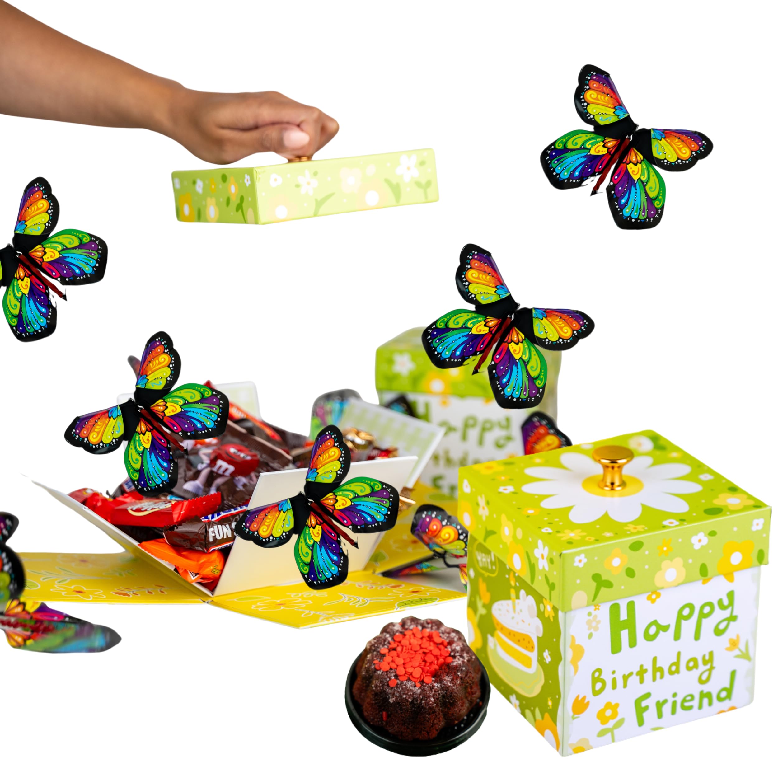 Amazon.com : Happy Birthday Friend Explosion Gift Box by Send A
