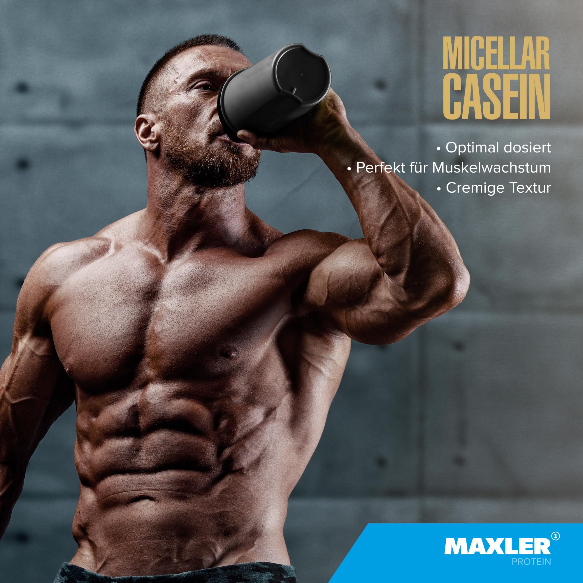Maxler Caséine micellaire – 26 g de protéines par portion – Profil riche en acides aminés – Texture crémeuse – Goût agréable – Protéines de caséine issues de matières premières de qualité – Cookies