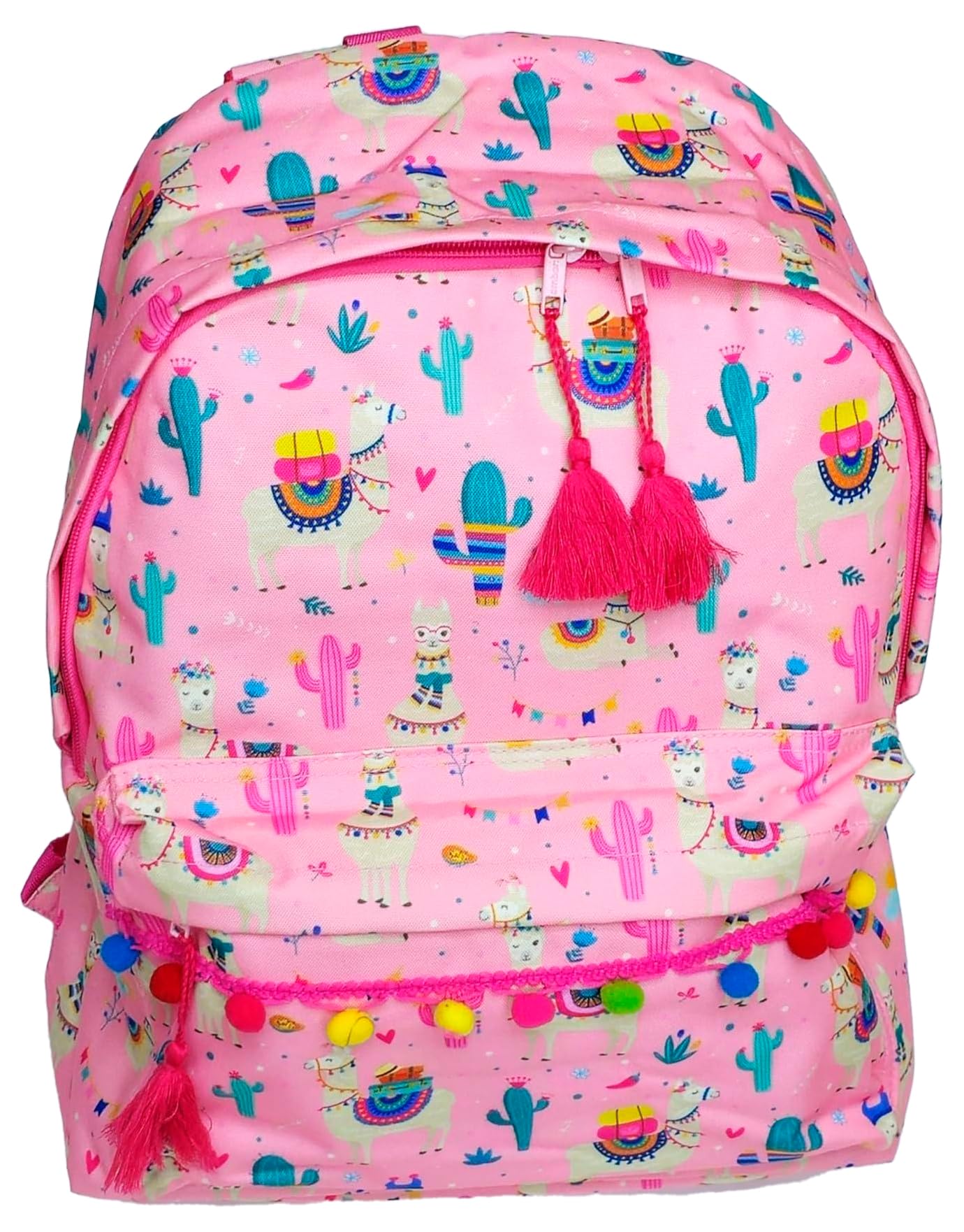 AmbarHolalama School Backpack, 16.4-Inch Size, Pink