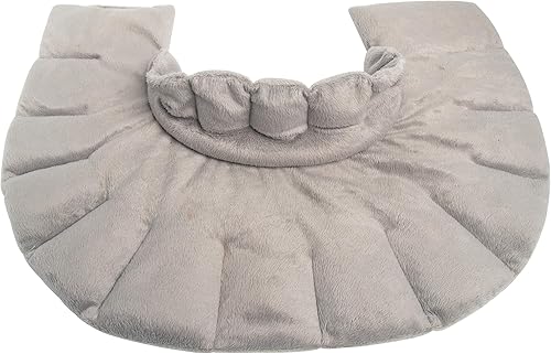Miniatura 10 de Bed Buddy Envoltura de cuello y hombro lavanda - Almohadilla térmica de microondas para cuello y hombros - Terapia de calor húmedo para dolor de
