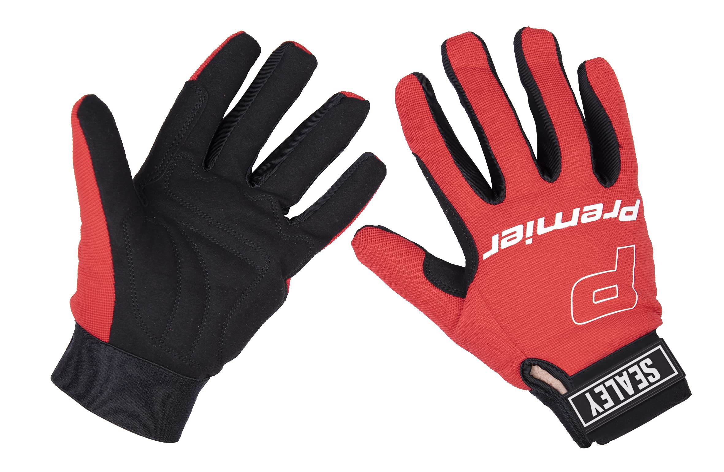 Gants paume rembourrée Sealey MG796L mécanicien Large pour outillage et réparation auto