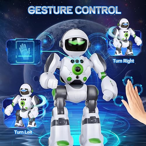 Miniatura 4 de Robot de juguete programable bailarín  Graba voz y música, control de gestos para niños pequeños, regalo ideal de cumpleaños y Navidad