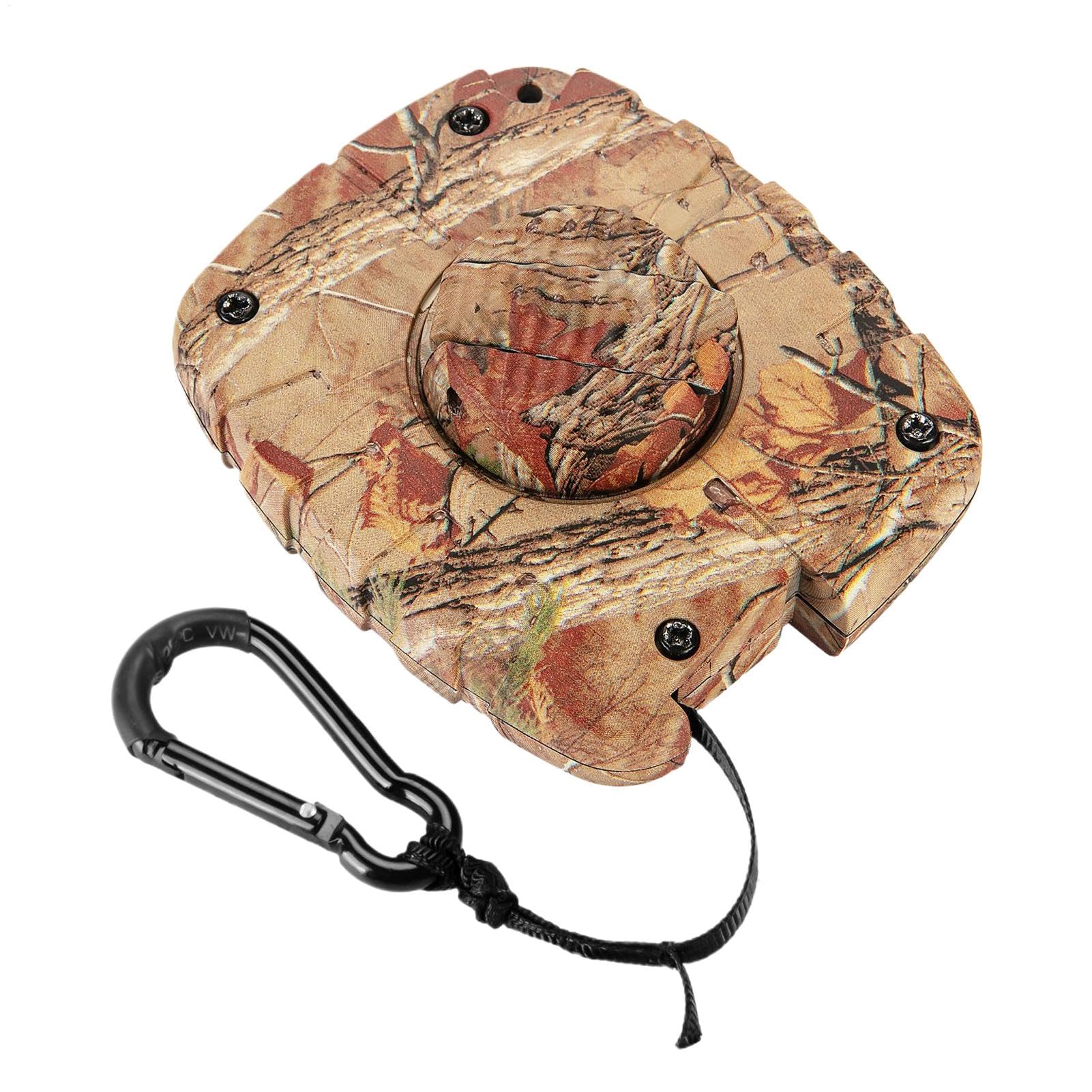Cuerda de retráctil, Accesorios de Caza silenciosos, Ascensor de Caza, Soporte de árbol, Soporte de Cuerda portátil, Cuerda de elevación de Caza para Herramientas de de Caza
