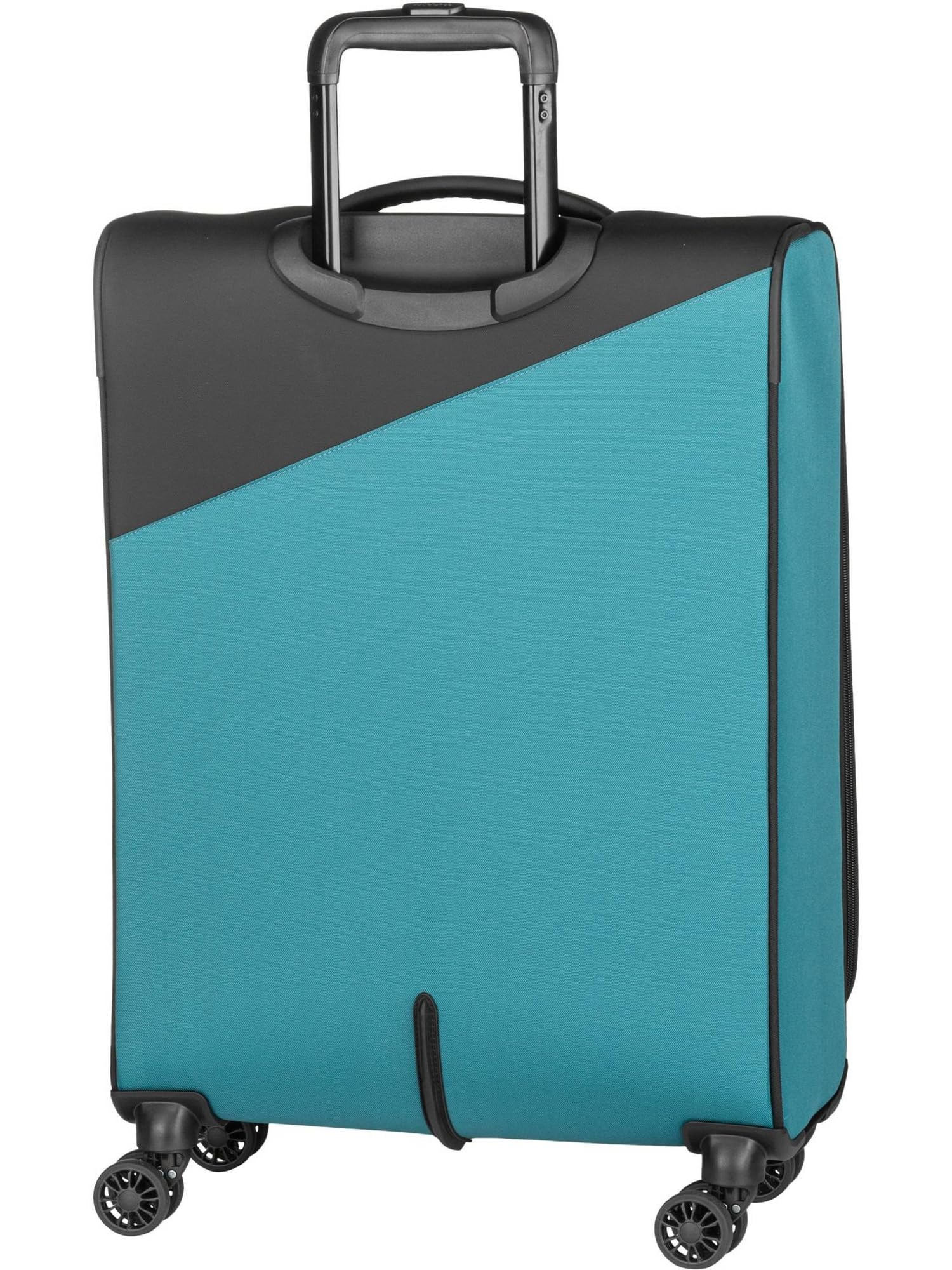 American Tourister Daring Dash - Spinner M, rozszerzalna walizka, 66,5 cm, 67/75 L, czarny/niebieski (czarny/niebieski)