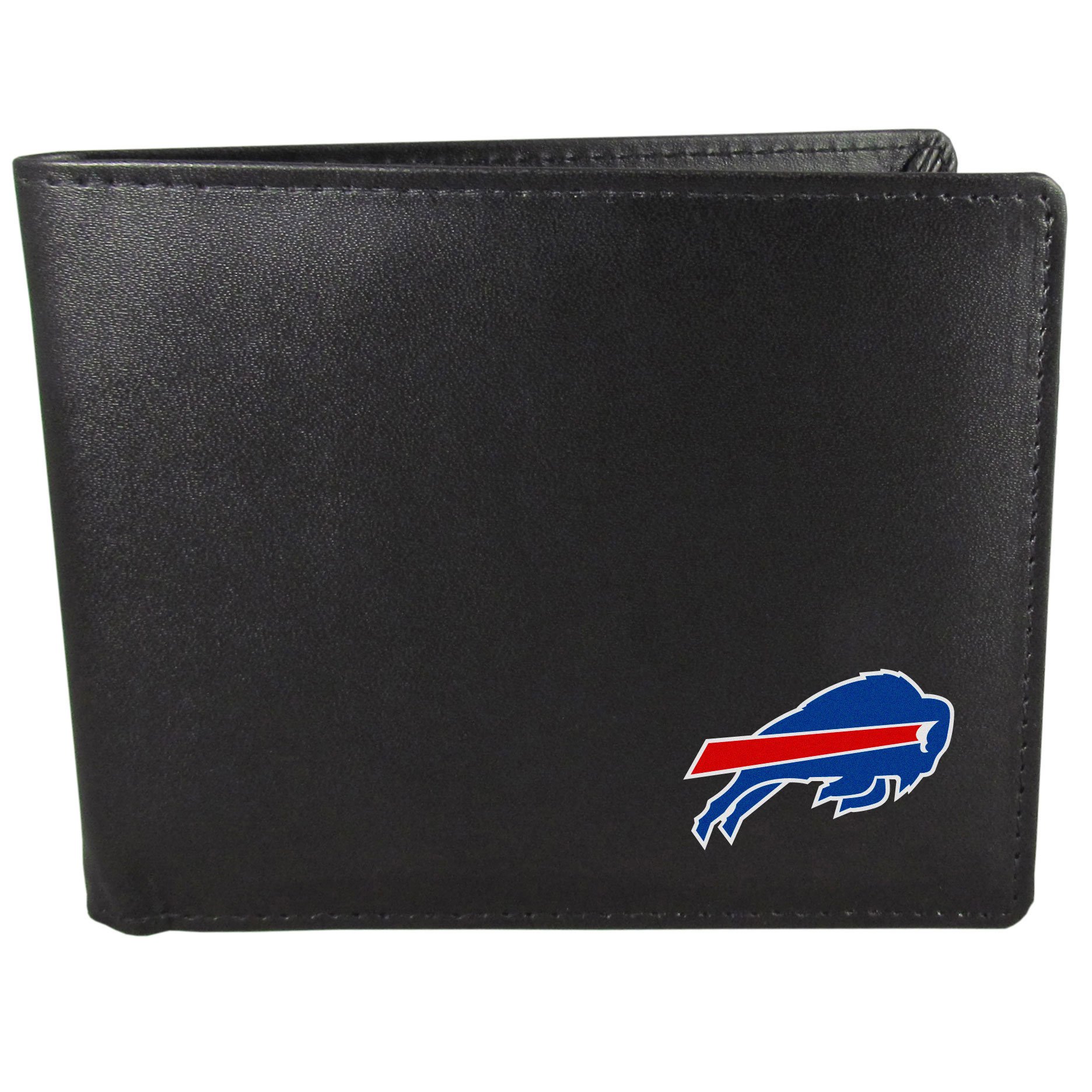 Siskiyou Sports NFL Mens Buffalo Bills Bi-fold Wallet One Size Black