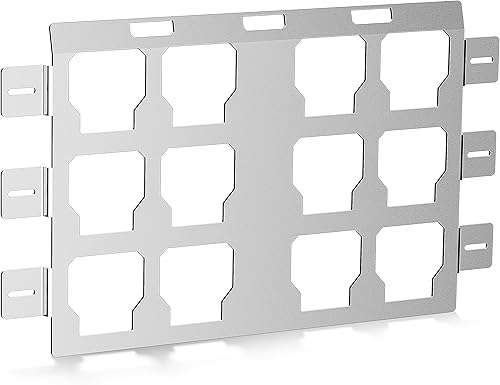 Placa de montaje integral compatible con Milwaukee Packout - Placa base de aluminio para embalaje (placa completa) Placa de montaje integral compatible con Milwaukee Packout - Placa base de aluminio para embalaje (placa completa)