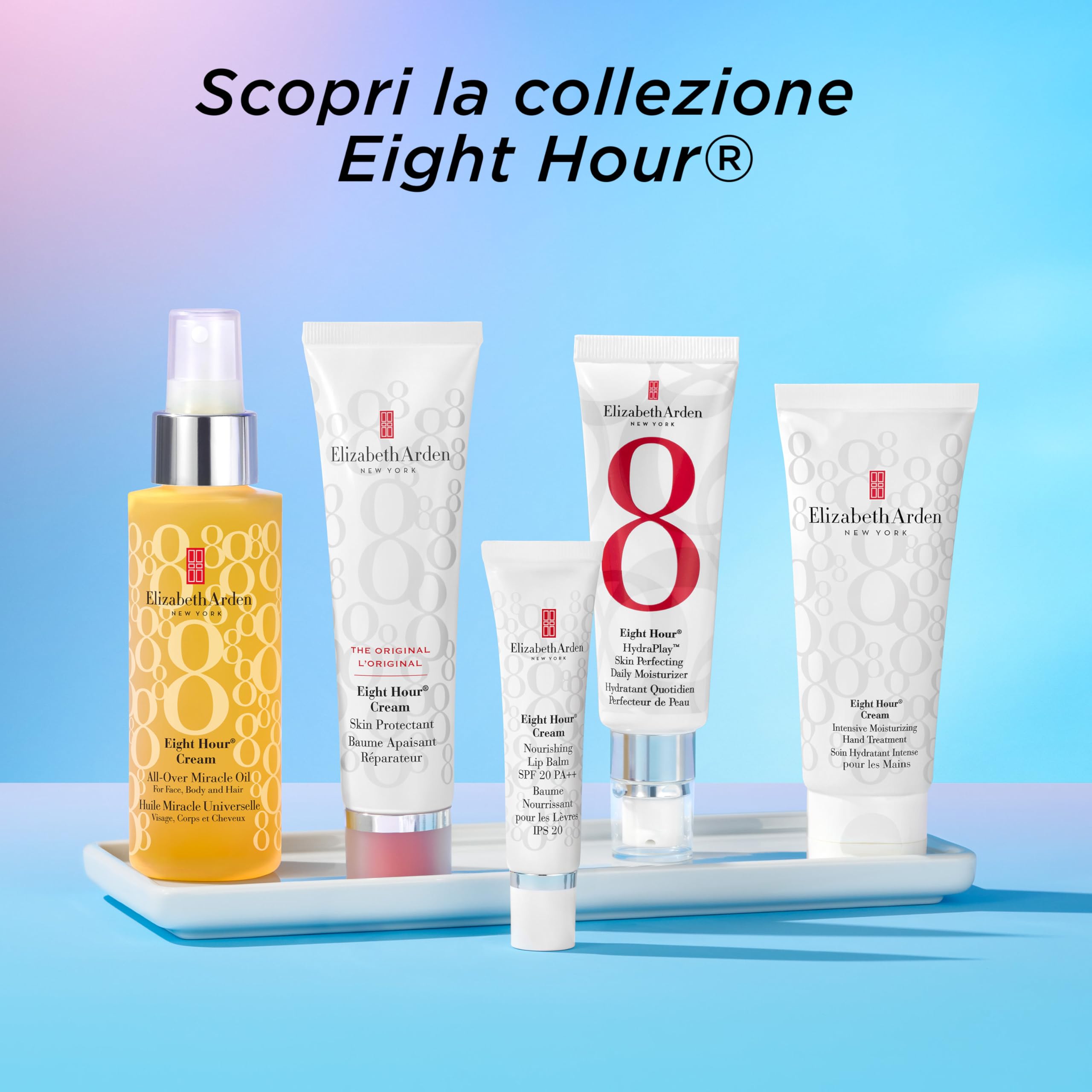 Elizabeth Arden Eight Hour Cream Intensive Moisturizing Hand Treatment, Crema per le Mani, 8h di Idratazione, Pelle Liscia e Delicata, con Emollienti Lenitivi, Texture Non Grassa, 200 ml