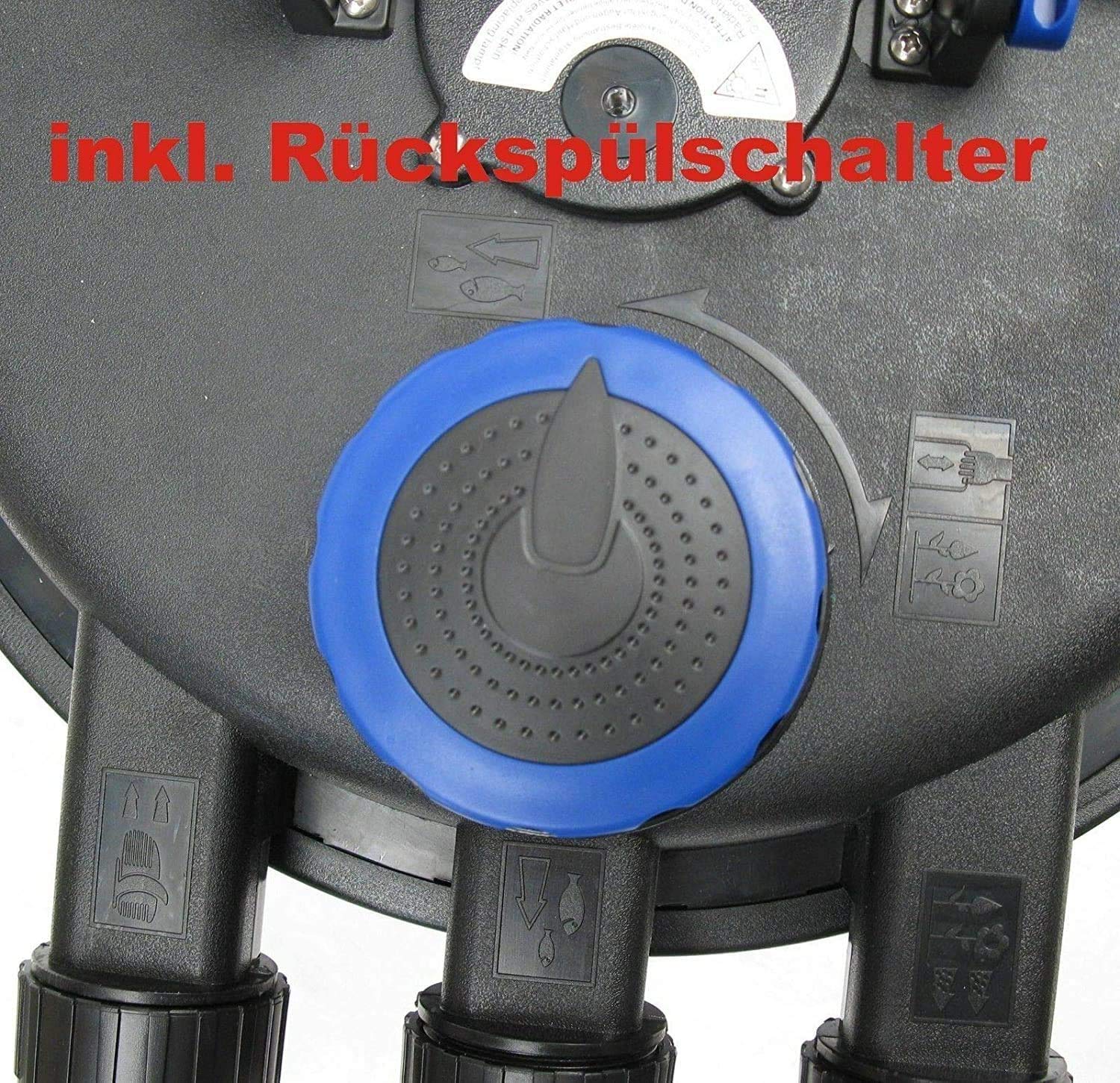 Filtro de presión UVC para estanque de D&L con filtro de agua UVC de 11 W para estanque [CPF180 tipo 55093] AWZ