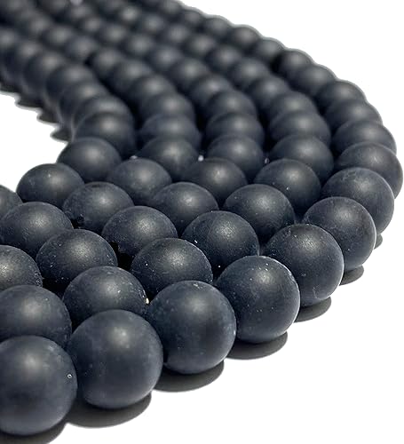 Miniatura 166 de ABCGEMS - Cuentas de morganita africana (agujero grande de 0.079 in)