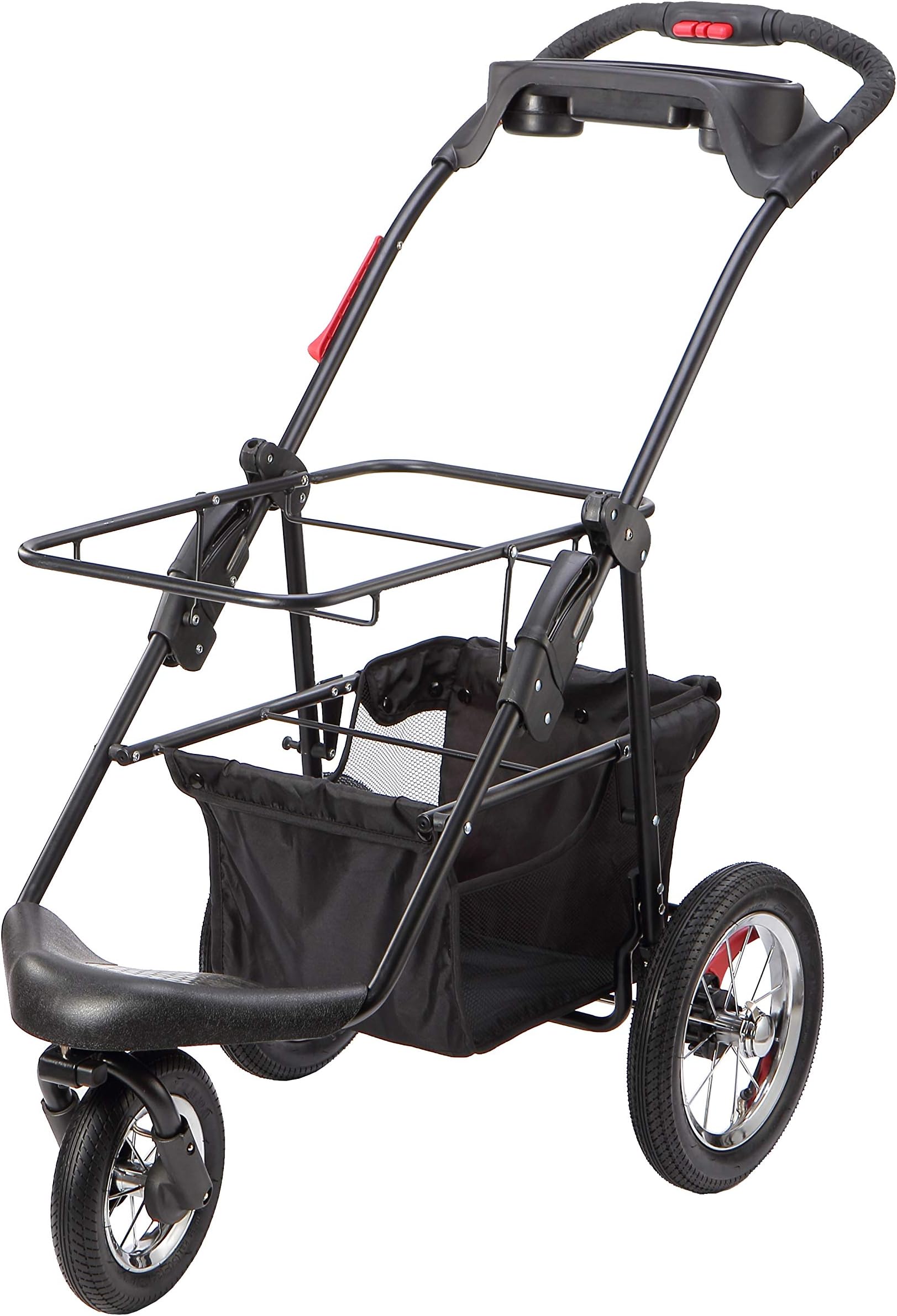 PETIQUEPet Stroller, Black, One Size, Model: PC02040103 Frame Only!
