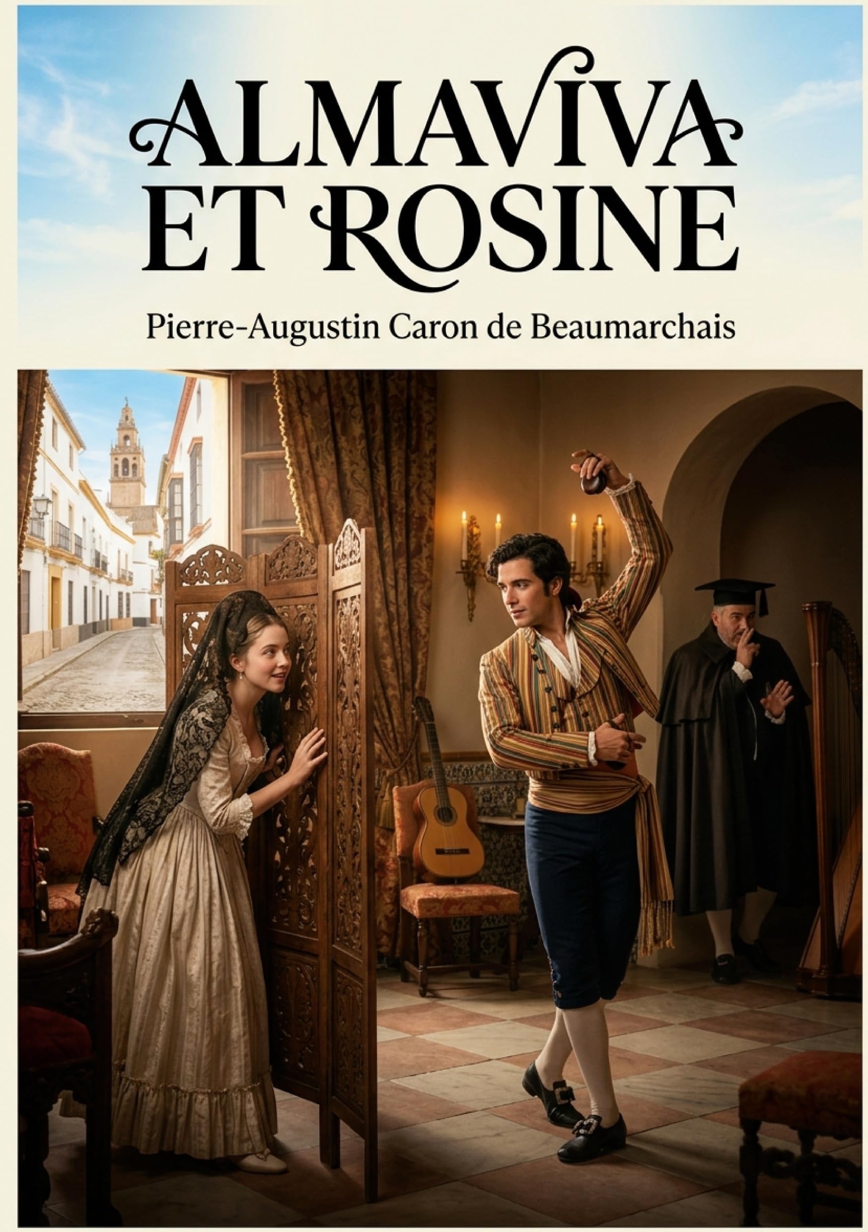 Almaviva et Rosine: Une pantomime théâtrale en trois actes de Beaumarchais, mêlant danse et intrigue amoureuse à Séville