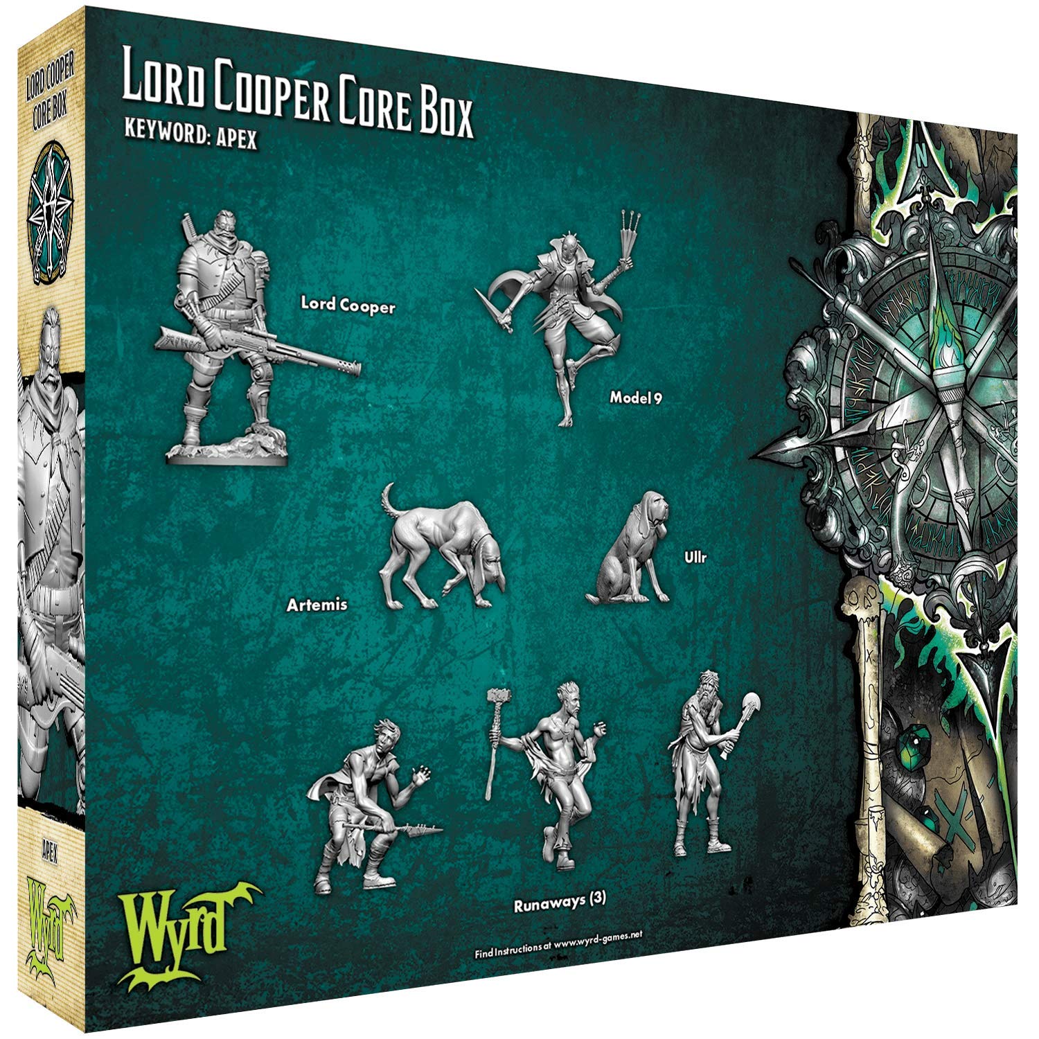 【Cooper Brothers】 ファルコンとマスカロン ティーセット 4点 Amazon.com: Malifaux: Explorer's Society Lord Cooper Core Box